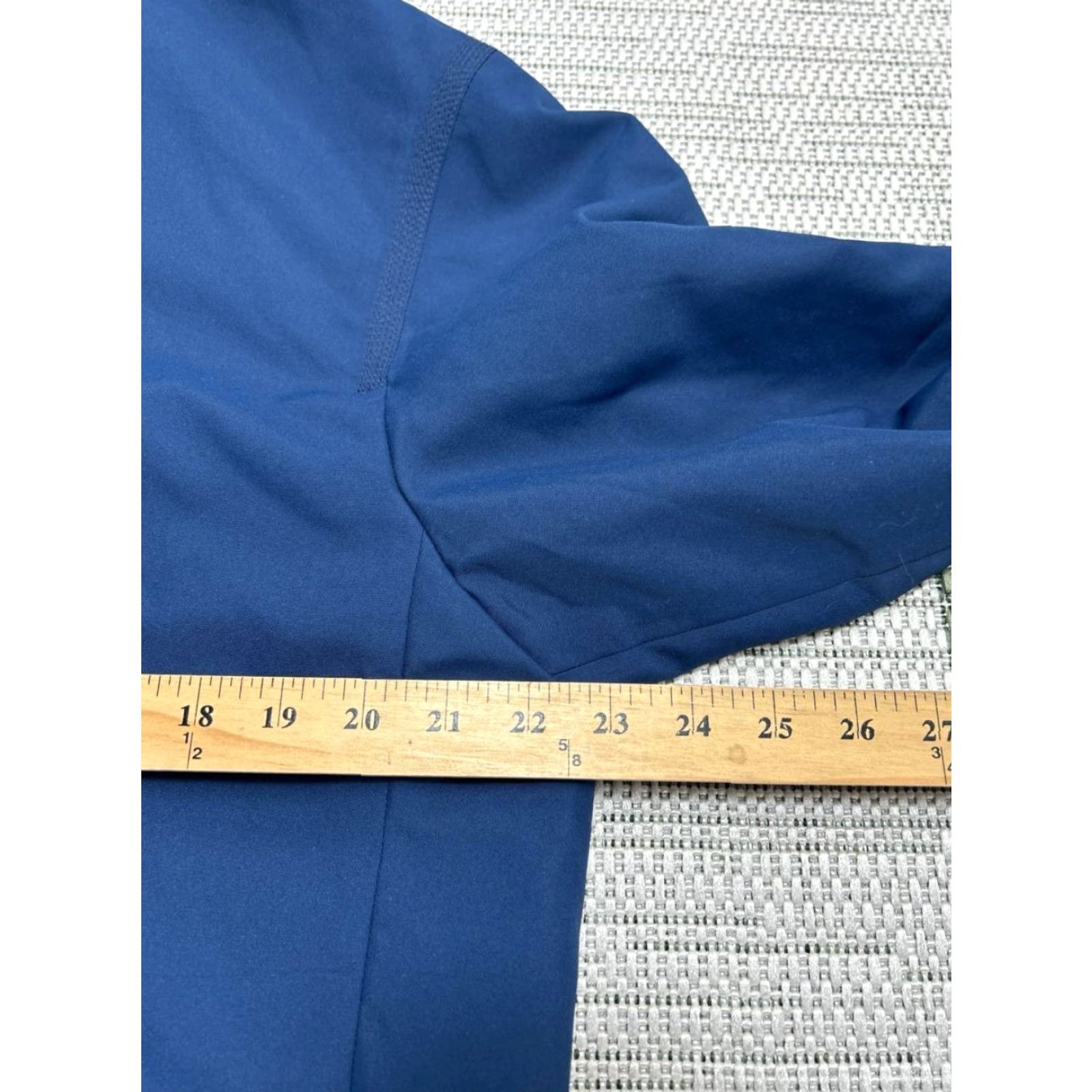 St. John VINTAGE St John Pea Coat Womens Medium Blue Casual Double Breasted Winter Size M / US 6-8 / IT 42-44 - 4 Thumbnail