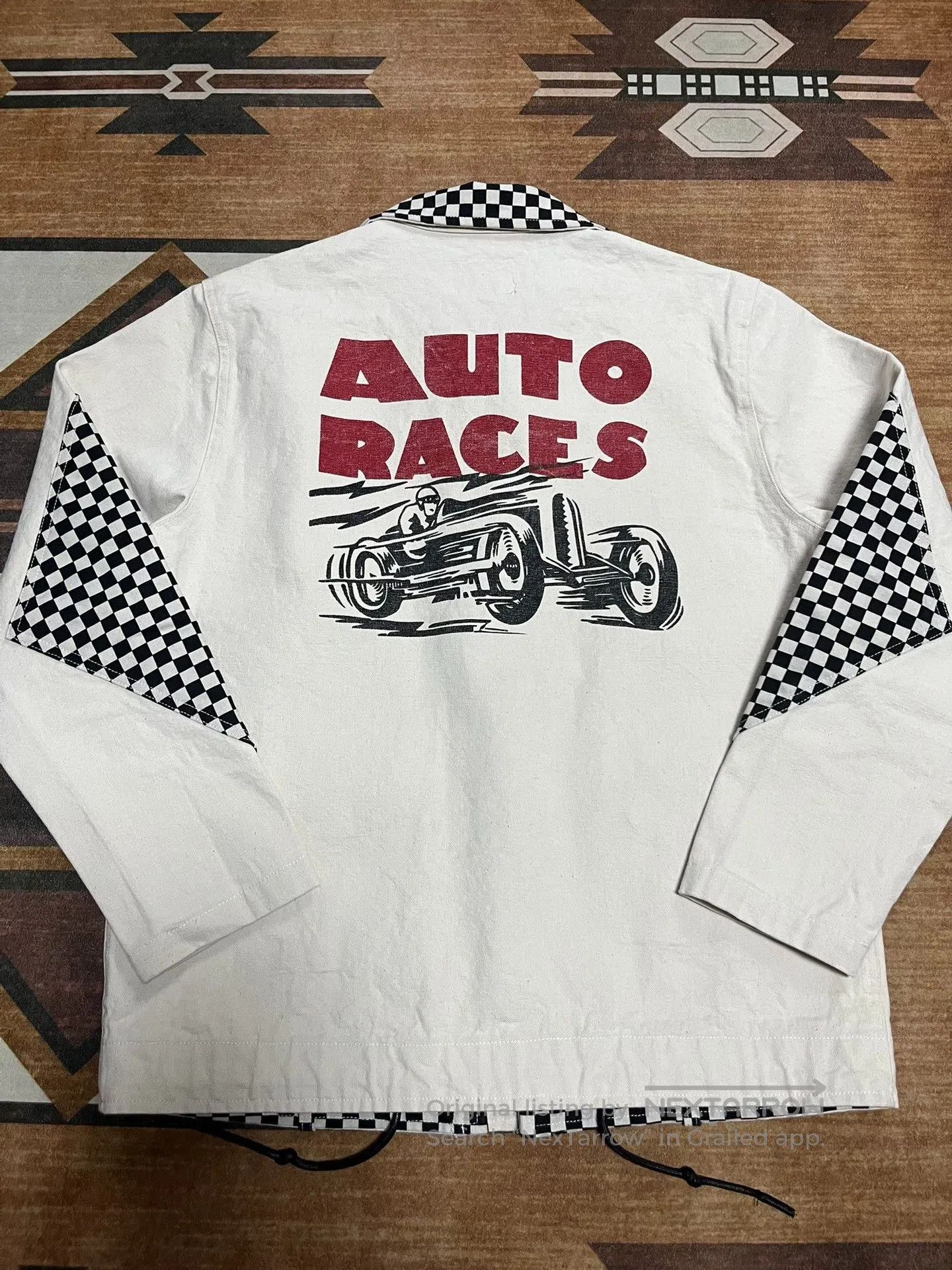Other ITOHOUSE AUTO RACES Canvas Jacket. Size US XXS / EU 40 - 4 Thumbnail