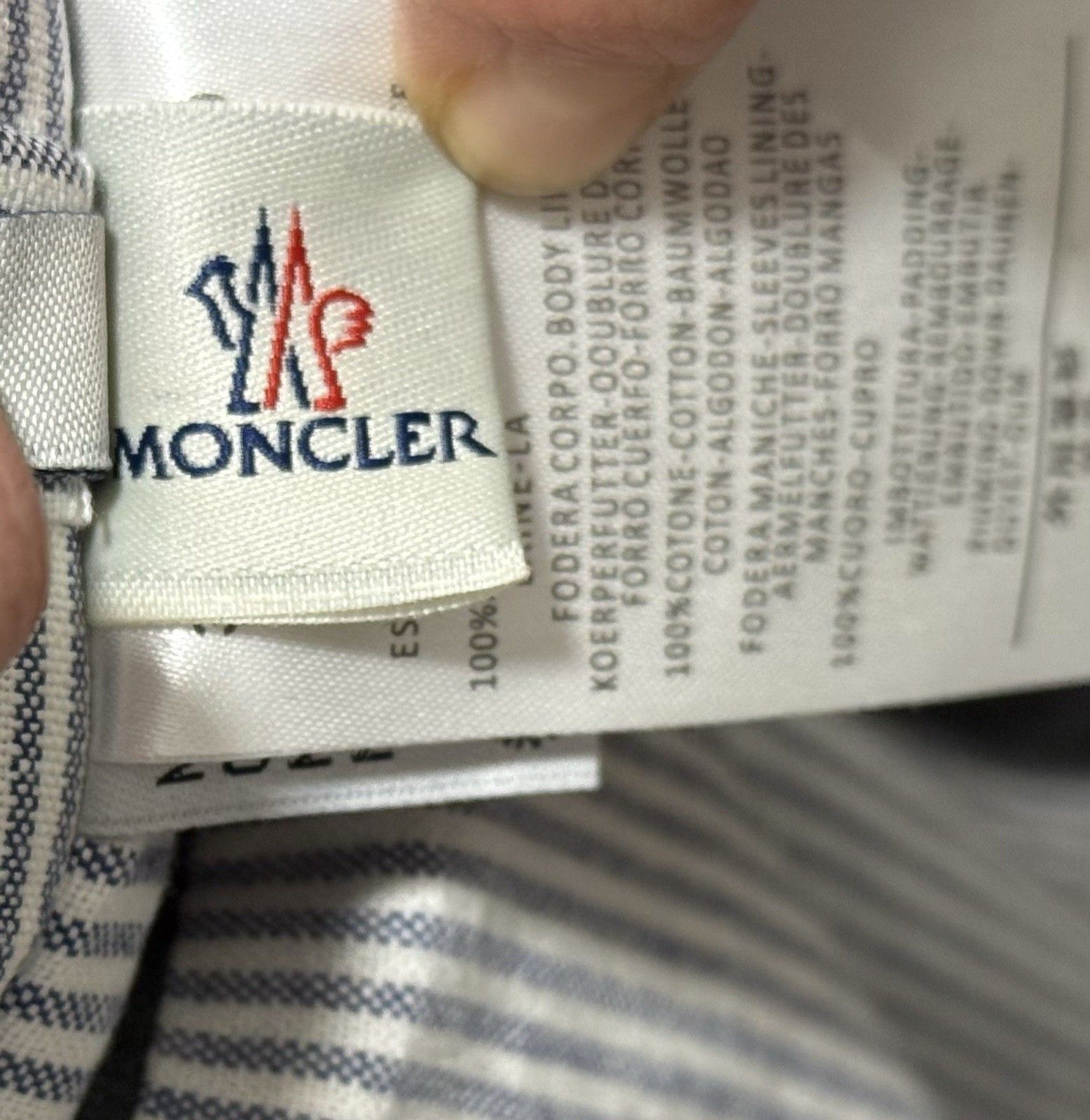 Moncler Gamme Bleu Moncler Gamme Bleu Wool Mens Down Coat Puffer Jacket size 5 Size US XL / EU 56 / 4 - 21 Thumbnail