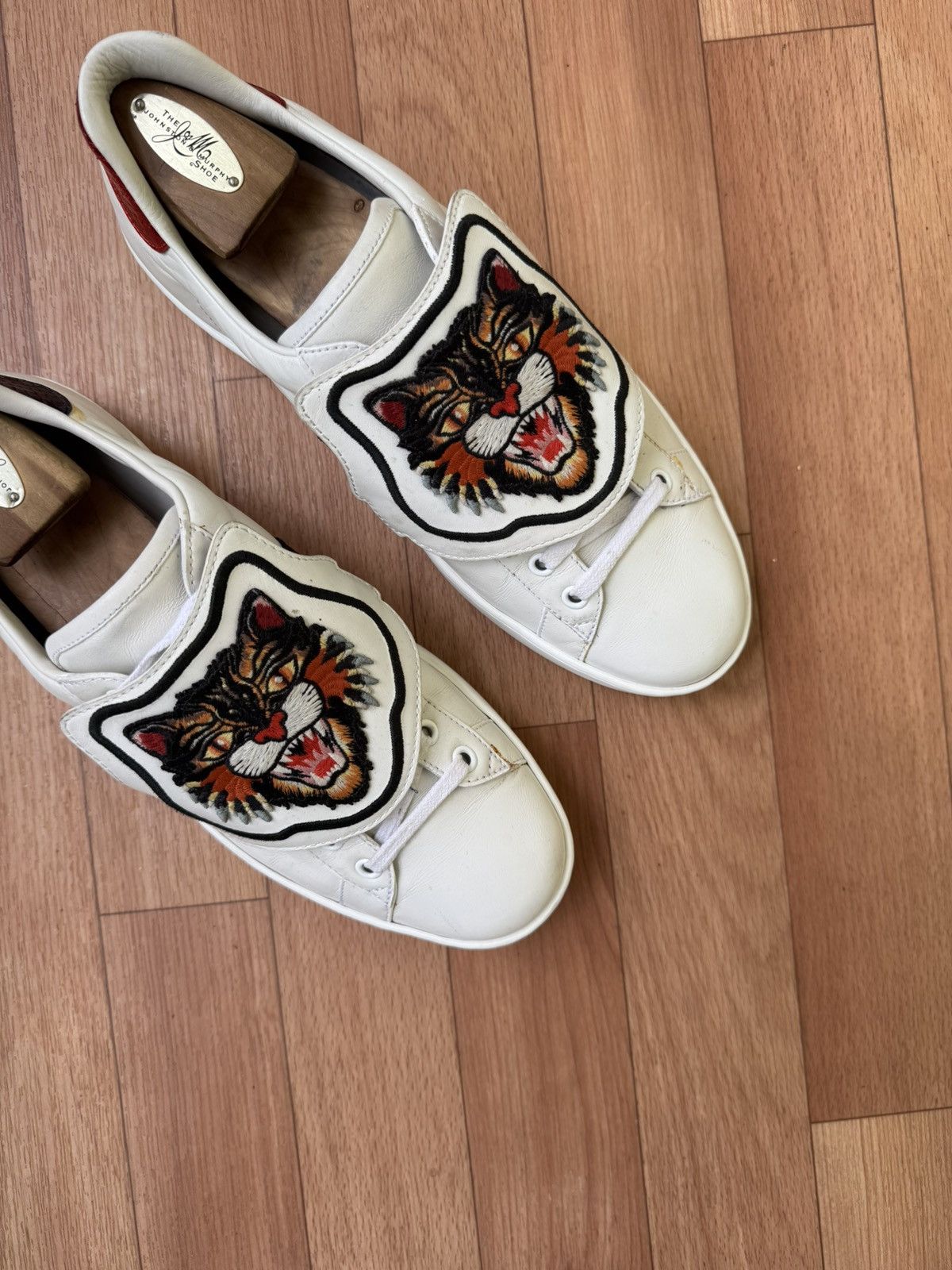 Gucci Gucci Tiger patch Sneakers Size US 8 / EU 41 - 7 Thumbnail