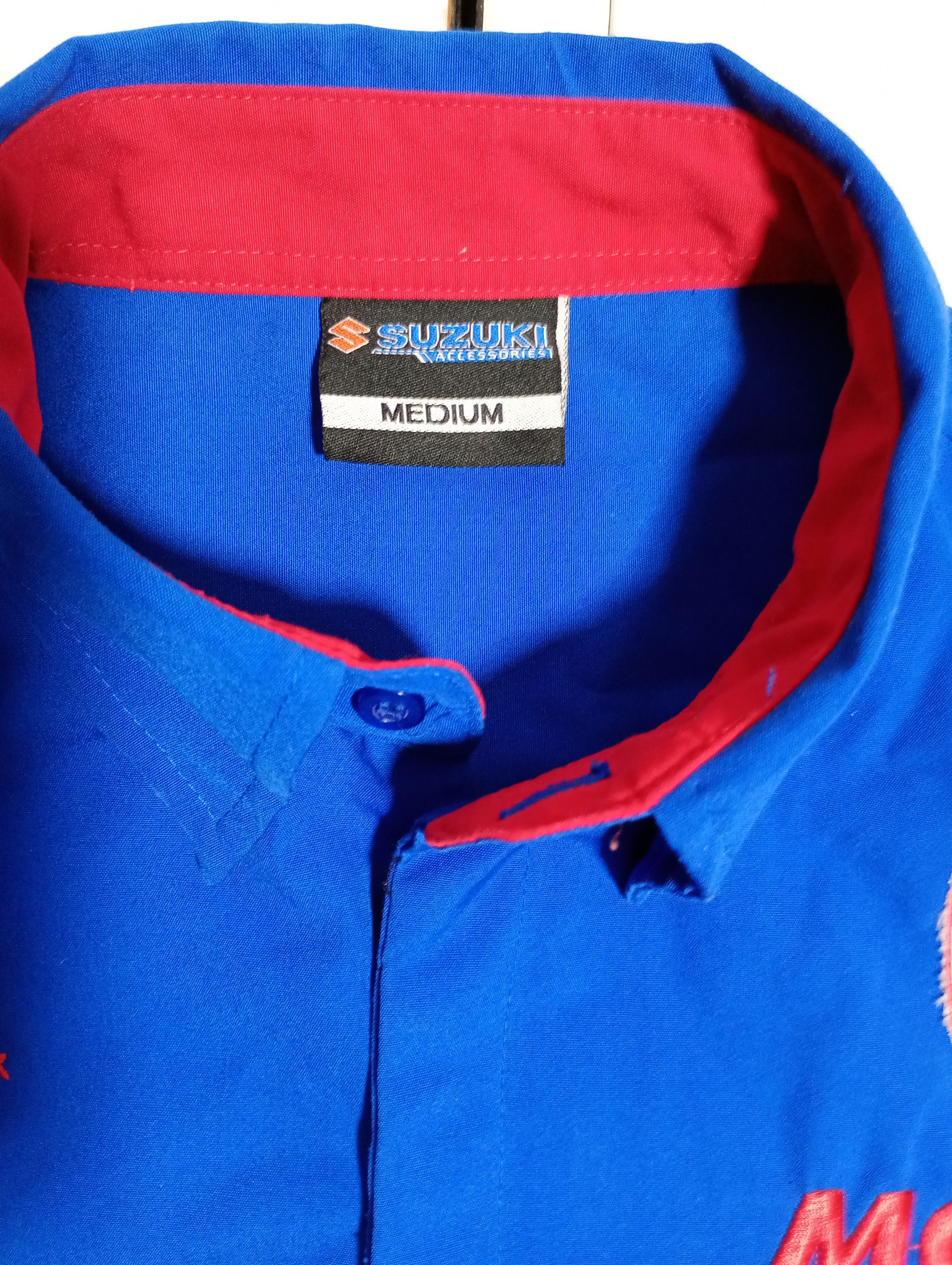 Vintage Suzuki Team International Europe Shirt Vintage 90's Size US M / EU 48-50 / 2 - 8 Thumbnail