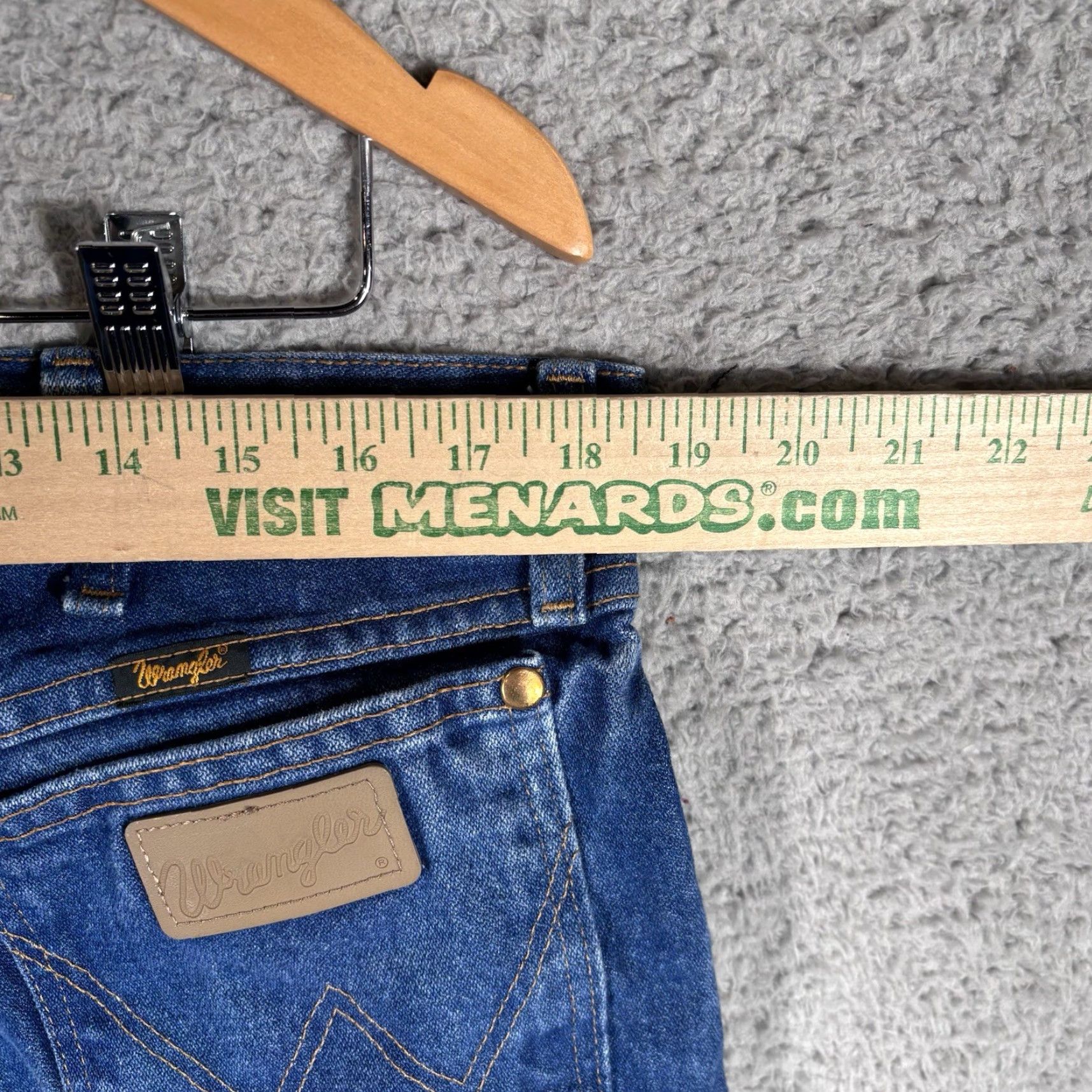 Wrangler Wrangler Cowboy Cut Jeans Mens 36x30 Denim Blue Medium Wash 13MWZPW 5-Pocket Regular/Classic Cowboy Fit N/A Size US 36 / EU 52 - 6 Thumbnail