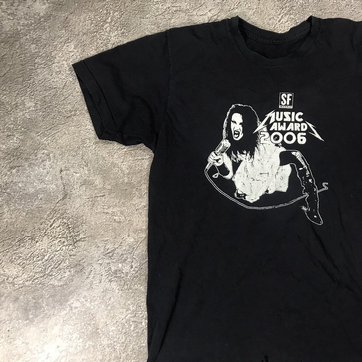 Vintage Vintage Y2K Graphic Tee Band Punk Rock Opium Girl Vamp M Size US M / EU 48-50 / 2 - 3 Thumbnail