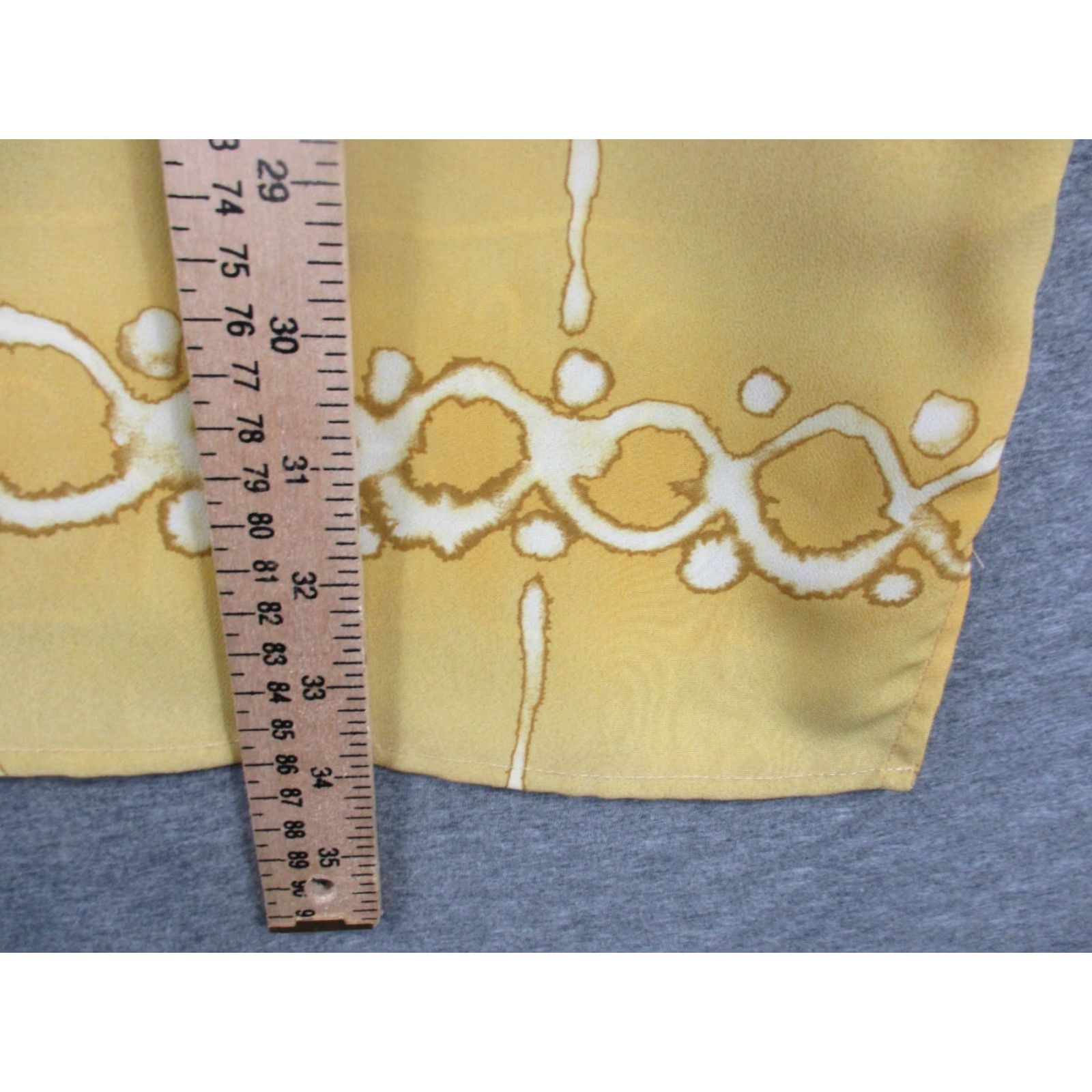 Vintage VINTAGE Prestige PD Shirt XL Men's Short Sleeve Made in USA Yellow Gold Shirt Size US XL / EU 56 / 4 - 4 Thumbnail