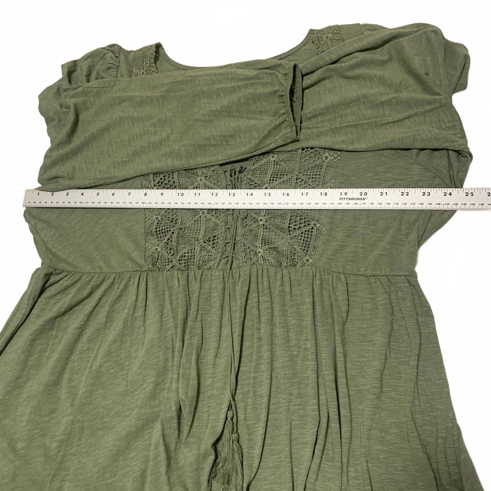 Other Torrid Super Soft Slub Jersey Women's Top Size 2 Olive Green Size XS / US 0-2 / IT 36-38 - 4 Thumbnail