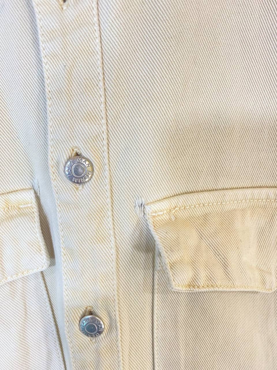 Zara zara man denim jacket nice design Size US XL / EU 56 / 4 - 6 Thumbnail