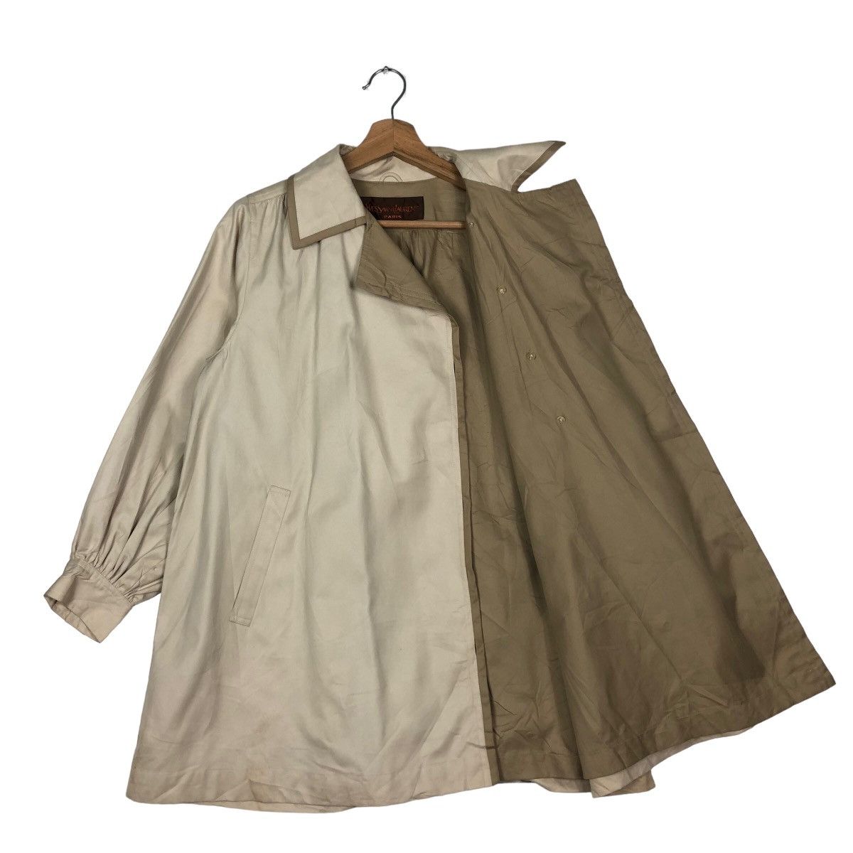 🔥Rich Brown - Long Fly Coats Jacket Herringbone Botton