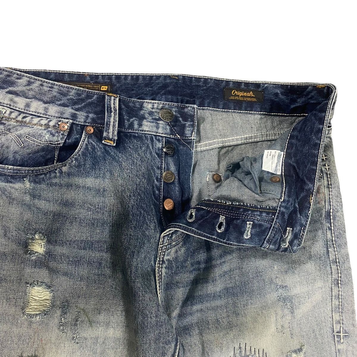 Jack & Jones Jack & Jones Jeans Distressed Size 34 Blue Colour Size US 34 / EU 50 - 7 Thumbnail