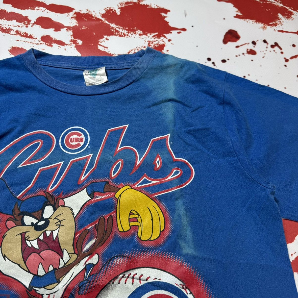Vintage × Warner Bros vintage 1996 baseball taz t shirt cuba Size US L / EU 52-54 / 3 - 4 Thumbnail