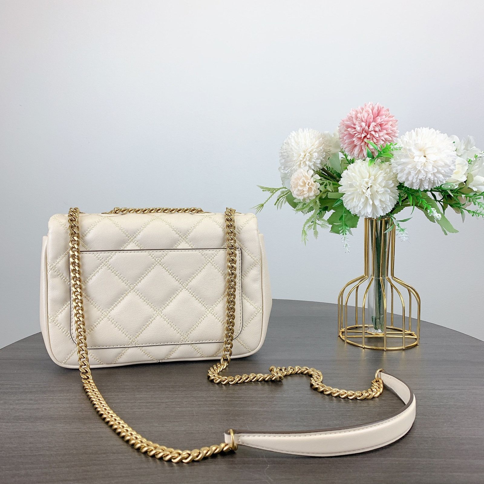 Tory Burch Tory Burch 148243 Willa small shoulder bag IN BRIE Size ONE SIZE - 5 Thumbnail