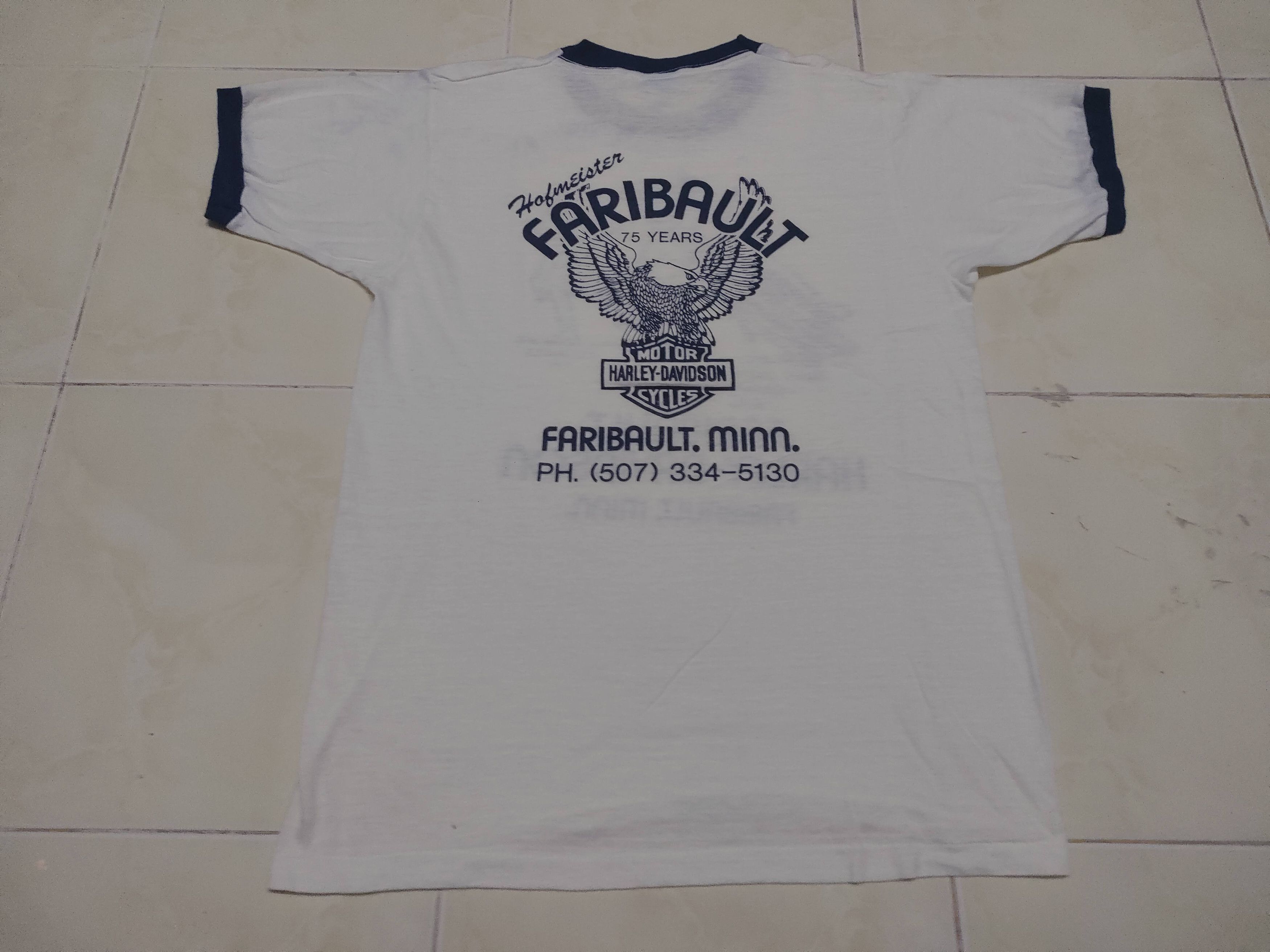 Harley Davidson × Vintage Vintage Harley Davidson Motorcycle Sturgis 3D Emblem Tee Size US M / EU 48-50 / 2 - 2 Thumbnail