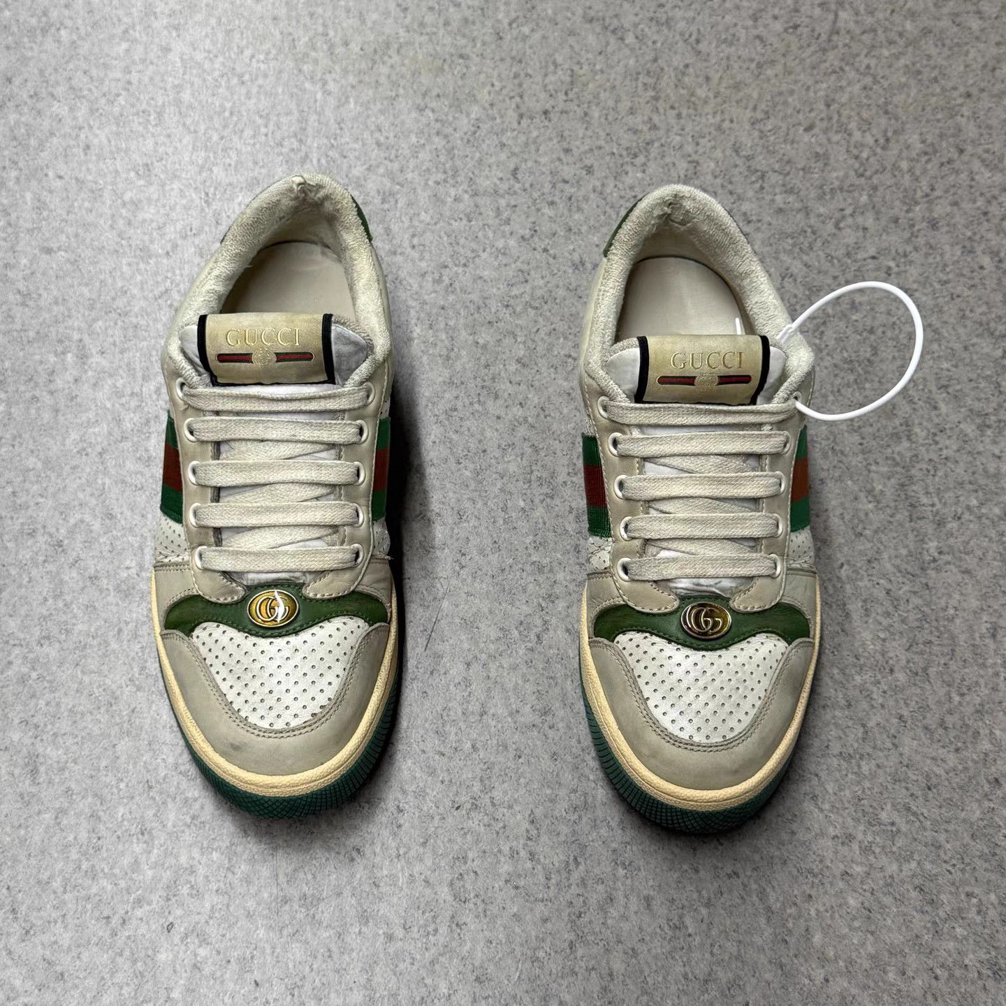 Gucci Gucci GG Enamel Dirty Sneakers K15 Size US 7 / IT 37 - 5 Thumbnail