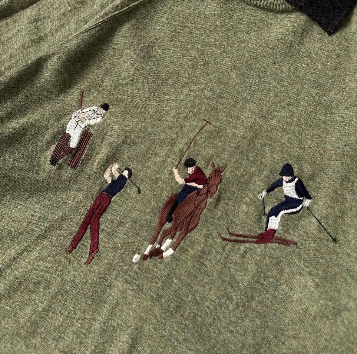 Cantarelli Vintage Cantarelli Embroidered Sweatshirt Made in Italy Size US L / EU 52-54 / 3 - 7 Thumbnail