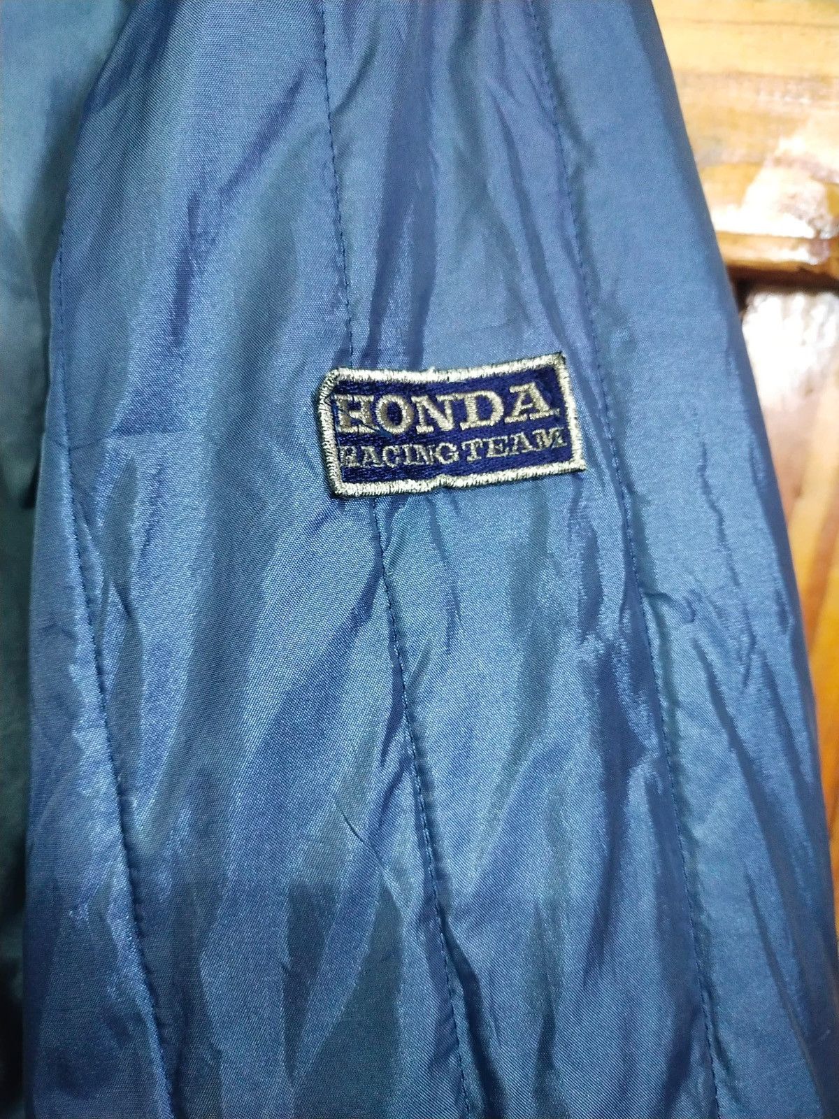 Honda × Vintage Vintage 90s Honda Racing Team Reversible Zipper Jacket Size US L / EU 52-54 / 3 - 9 Thumbnail