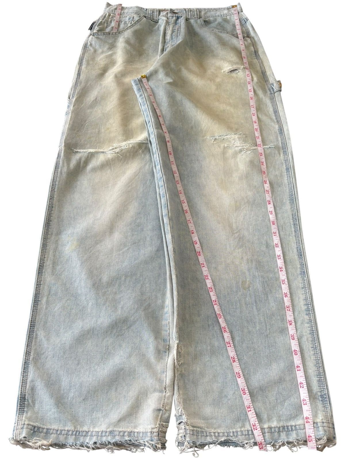 Snoop Dogg Vintage Y2K Snoop Dogg Carpenter Distressed Baggy Jeans Size US 32 / EU 48 - 12 Thumbnail