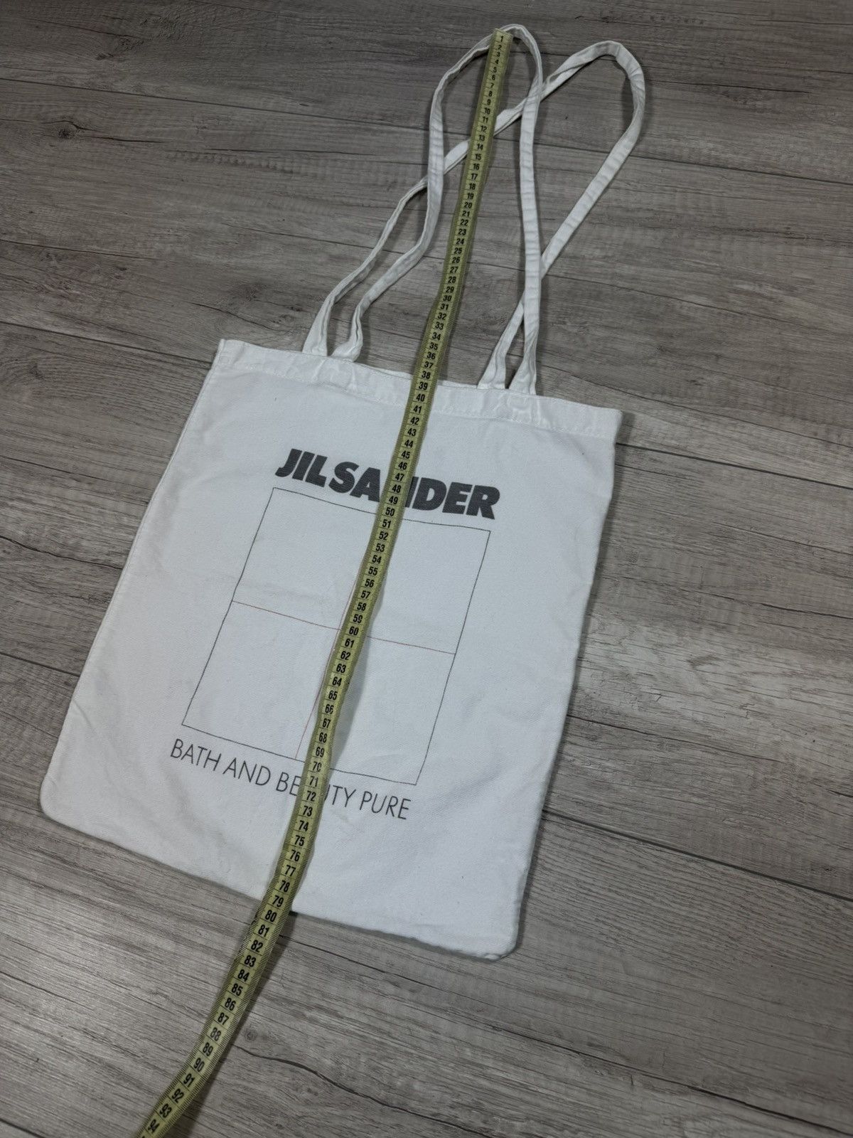Jil Sander Jil Sander bath and beauty pure flat shopper shoulder bag Size ONE SIZE - 7 Thumbnail