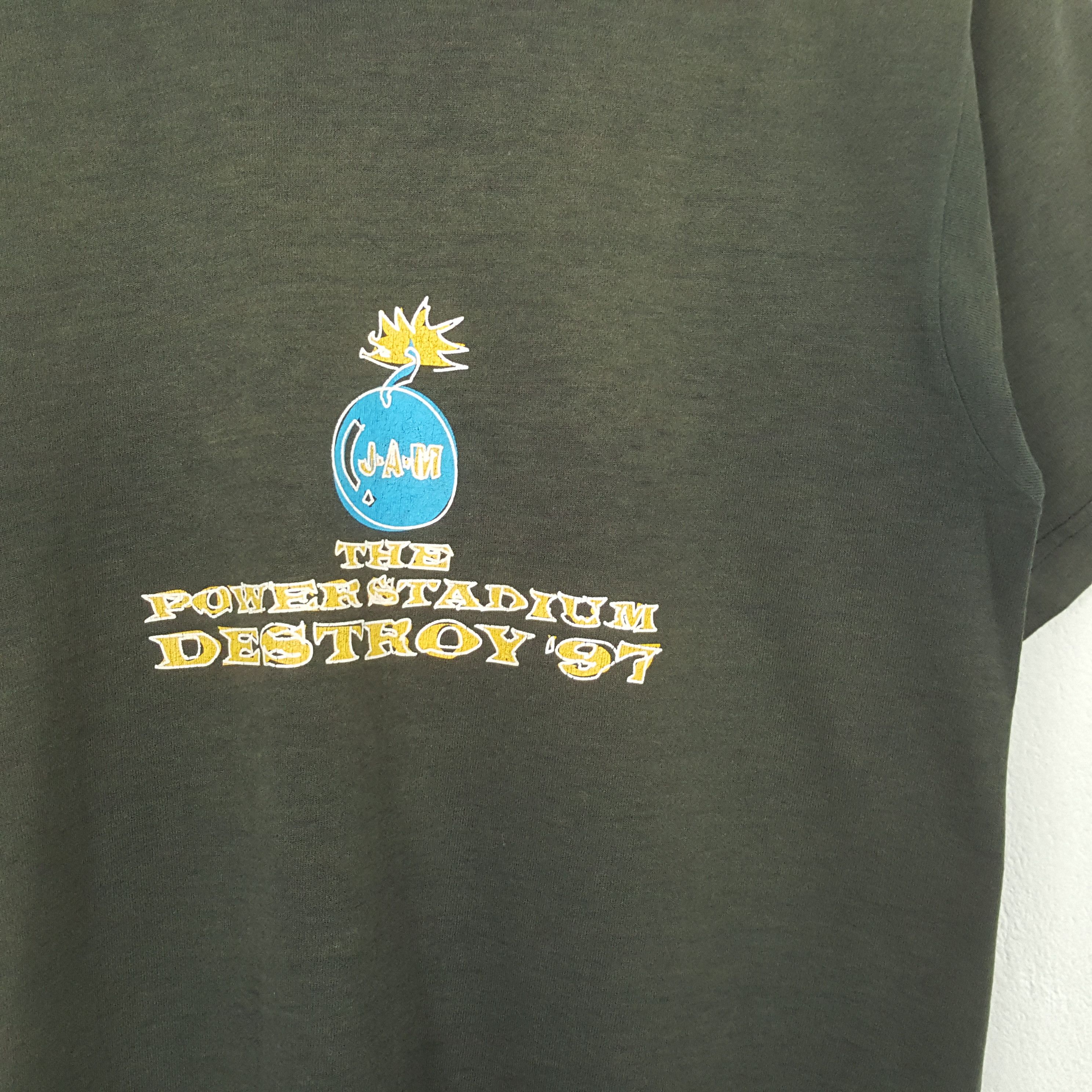 Vintage The Power Stadium Destroy Vintage Tshirt RR24 Size US S / EU 44-46 / 1 - 2 Thumbnail