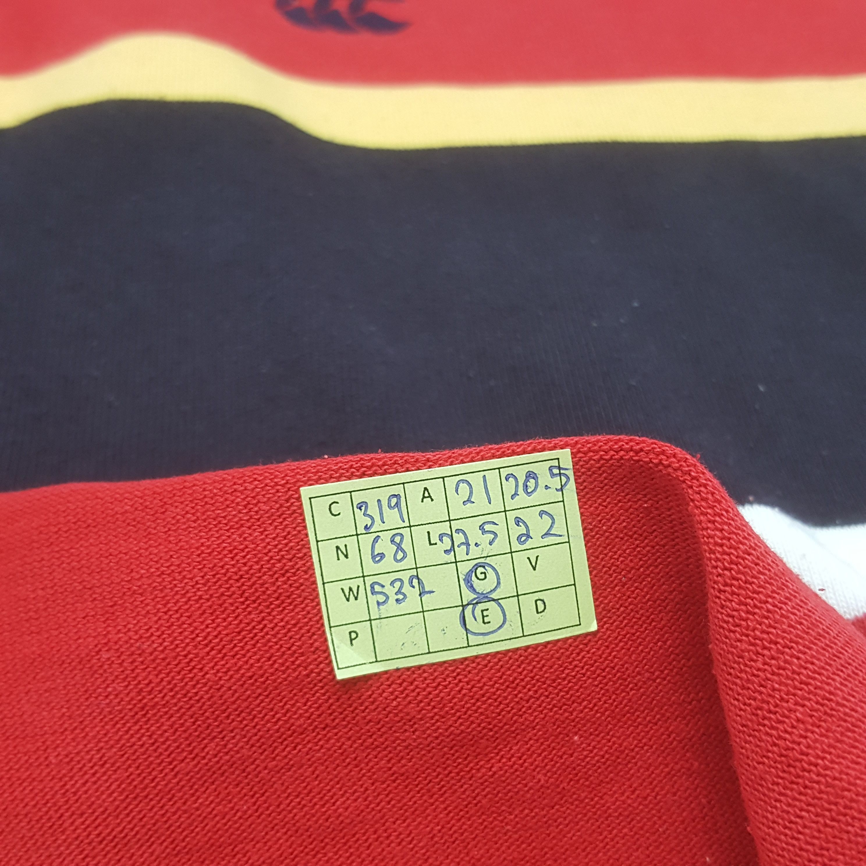 Canterbury of New Zealand Vintage Canterbury of New Zealand Rugby Polos C319N68 Size US L / EU 52-54 / 3 - 7 Thumbnail
