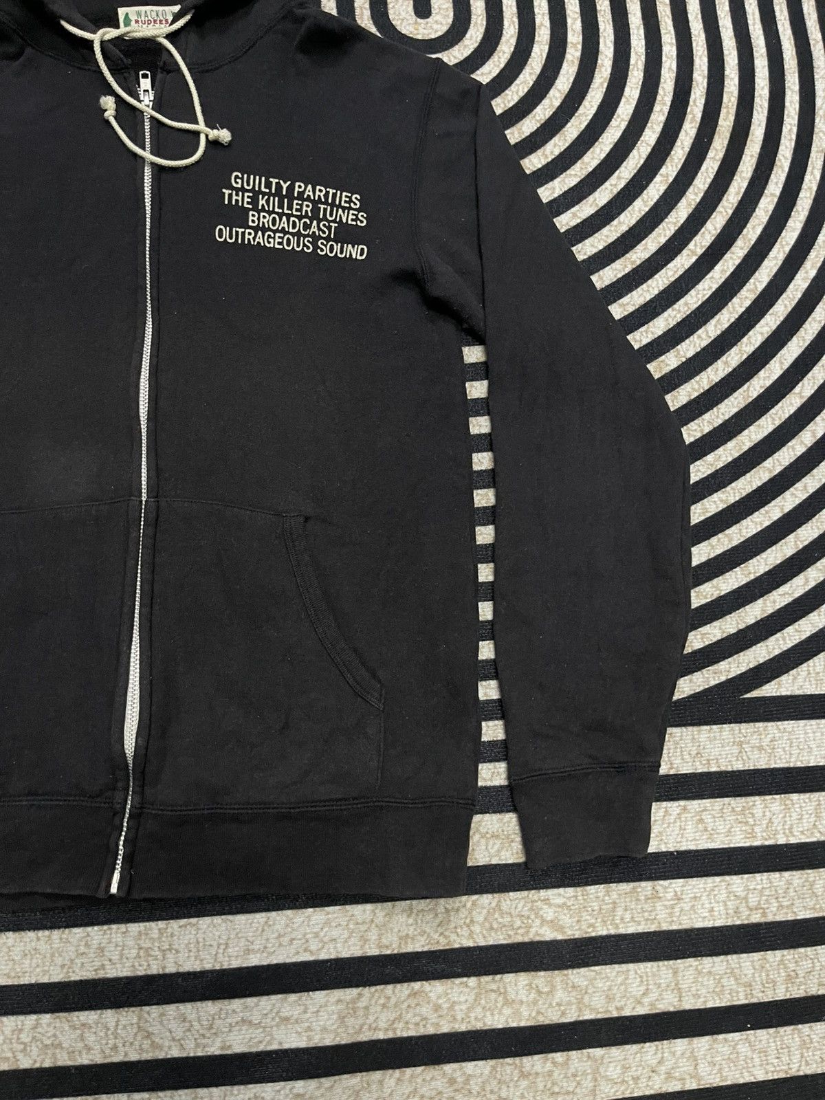 Wacko Maria 2000s WACKO MARIA ZIPPER HOODIE RARE FADED Size US M / EU 48-50 / 2 - 3 Thumbnail