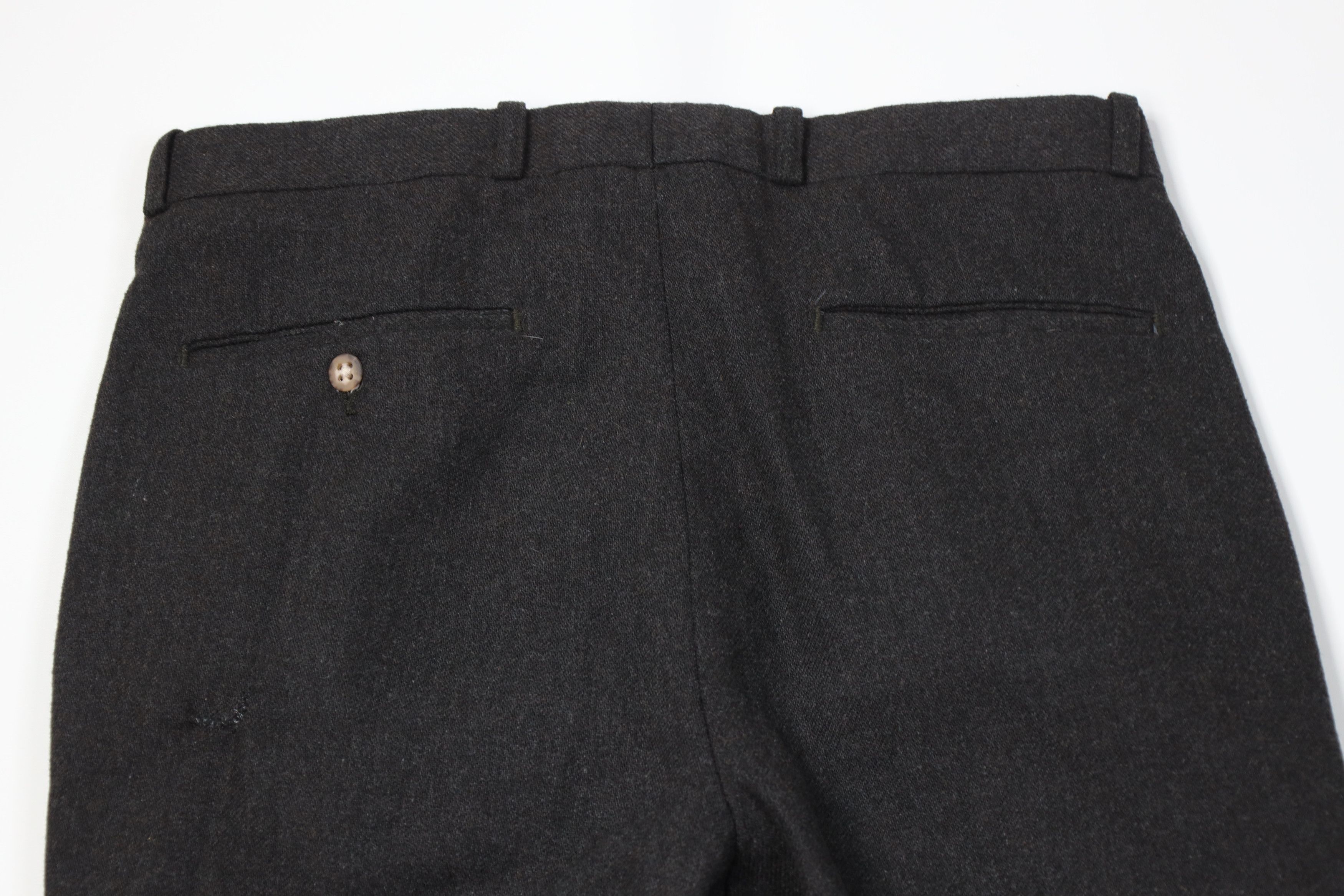 Vintage Vintage 70s Streetwear Pleated Chino Pants Trousers Gray USA Size US 30 / EU 46 - 9 Thumbnail