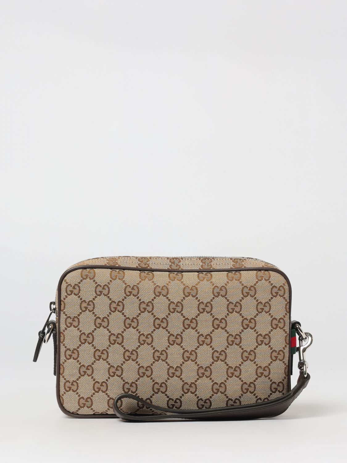Gucci Gucci Shoulder Bag Men Beige Size ONE SIZE - 1 Thumbnail