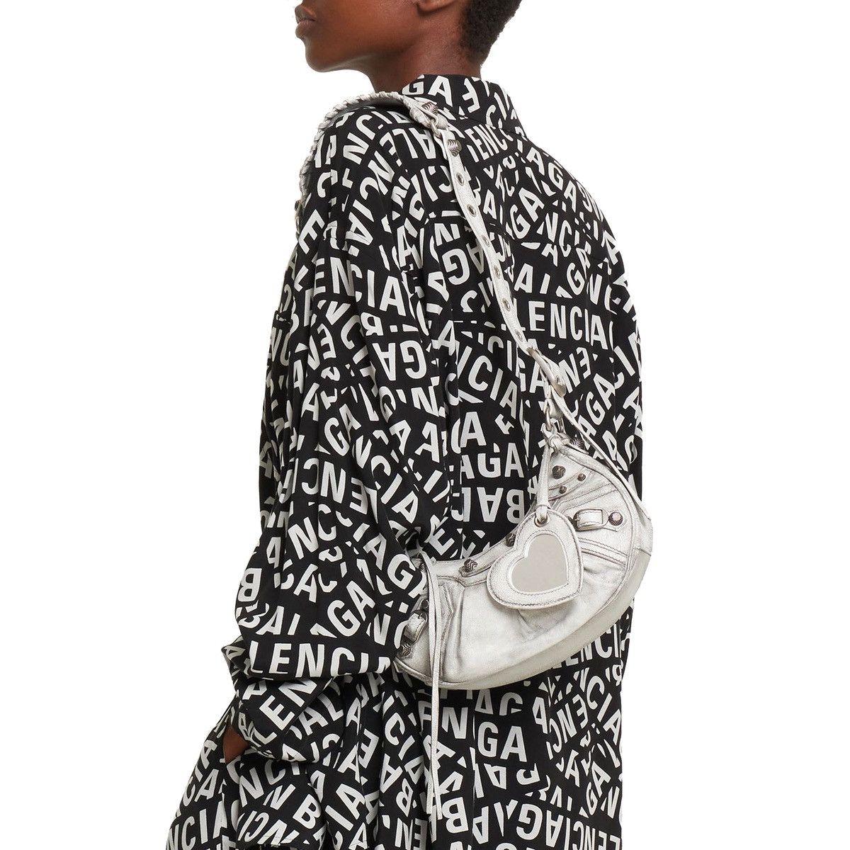 Balenciaga Balenciaga Le Cagole XS Dirty Effect Bag Size ONE SIZE - 4 Thumbnail