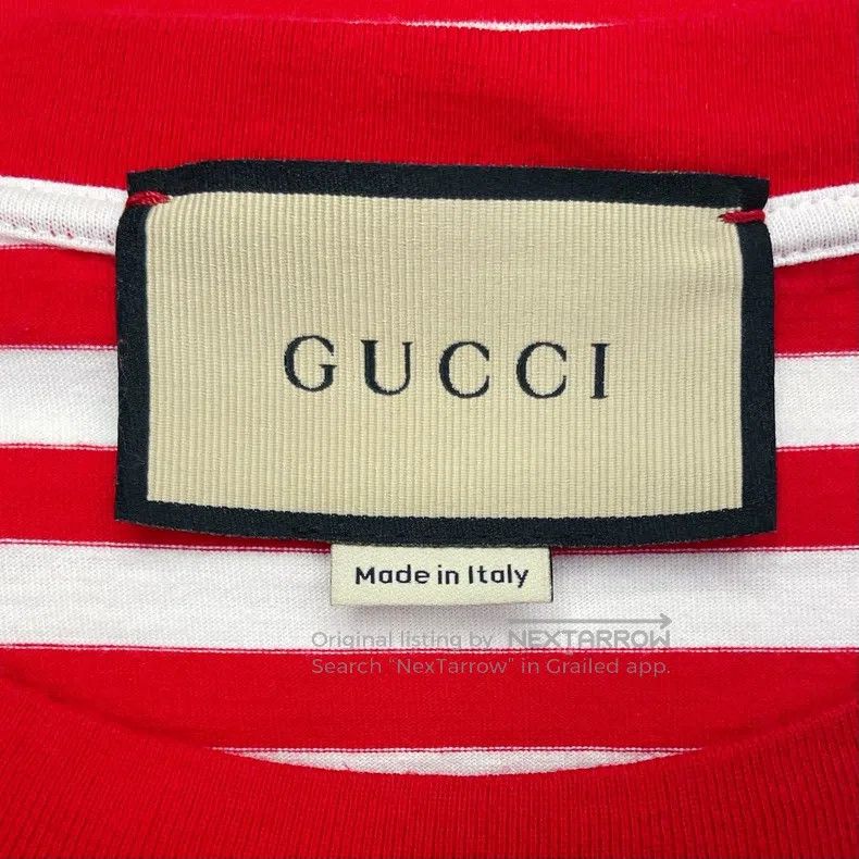 Gucci Gucci New Year's Series Letter Logo Printed Striped Round- Size US L / EU 52-54 / 3 - 5 Thumbnail