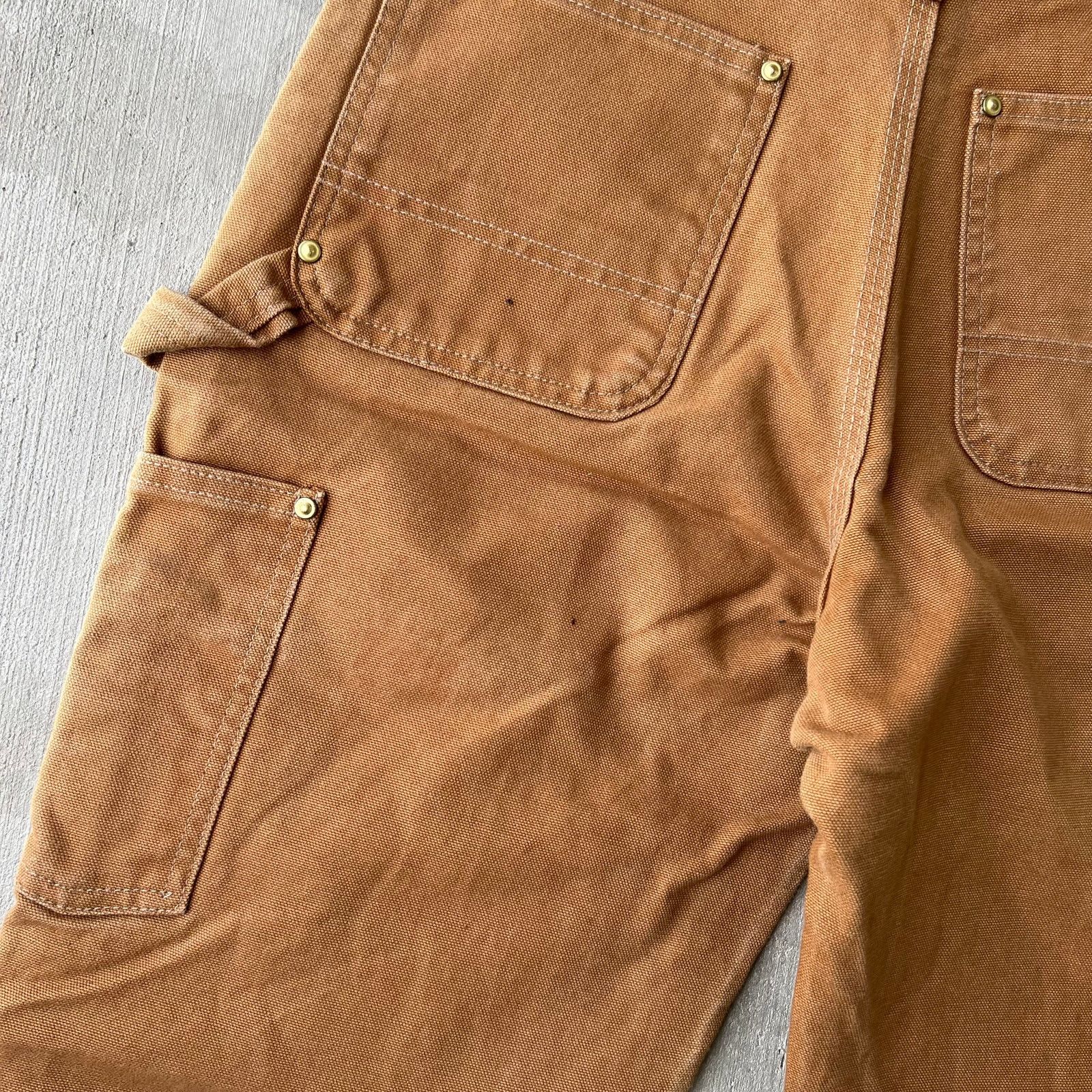 Carhartt × Vintage Carhartt brown double knee work wear carpenter pants Size US 29 - 8 Thumbnail