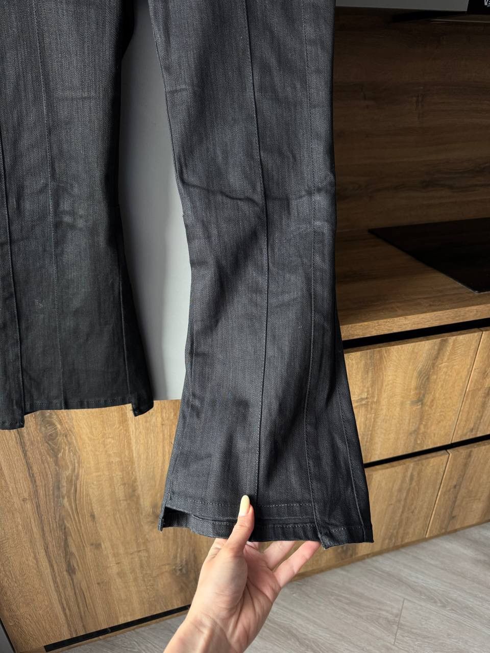 Alexander McQueen Alexander McQueen Flare Stretch Taped Jeans Size 26" / US 2 / IT 38 - 3 Thumbnail