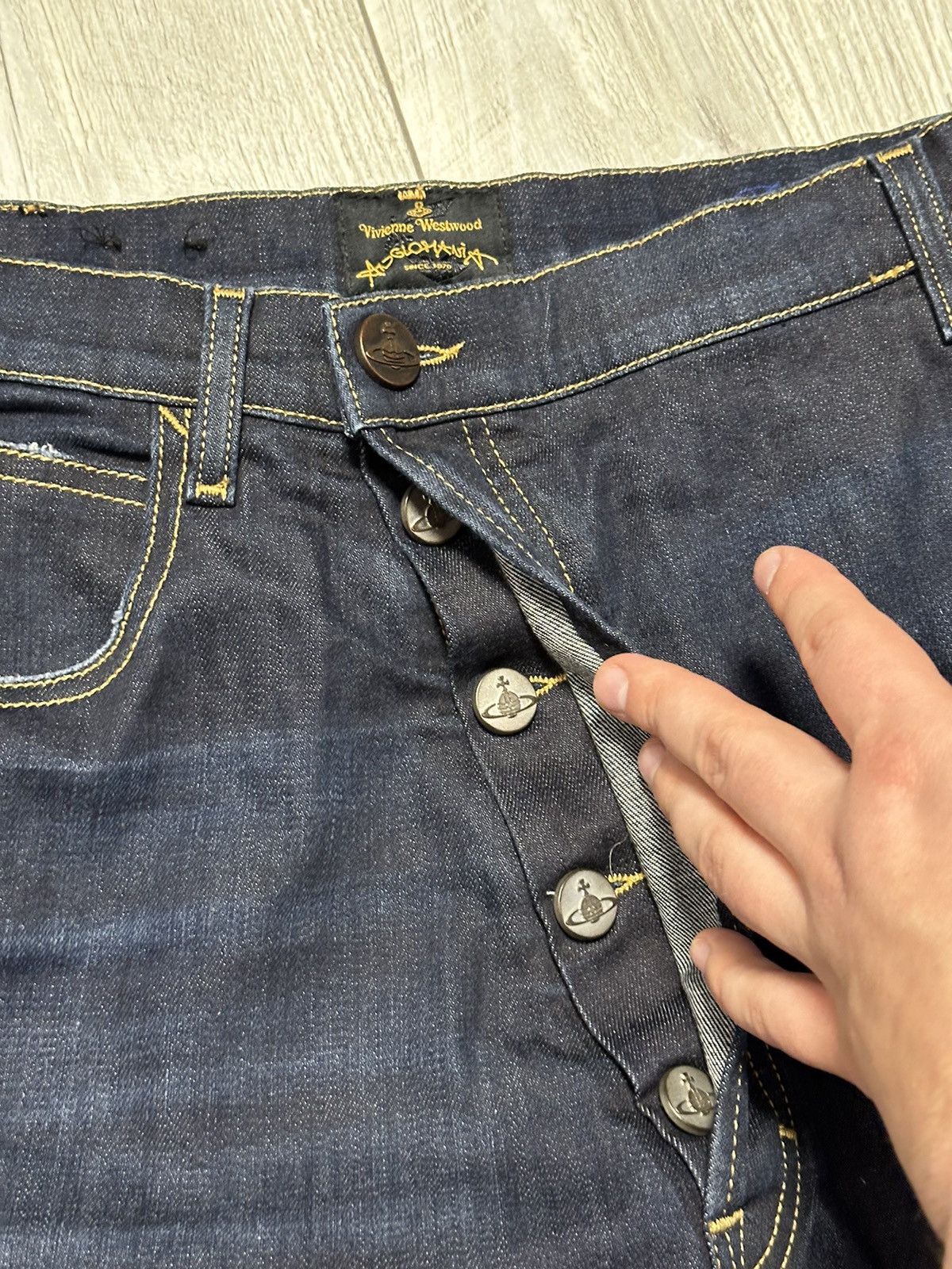 Vivienne Westwood Vivienne Westwood Chaos Anglomania Jeans With Logo Size US 36 / EU 52 - 12 Thumbnail