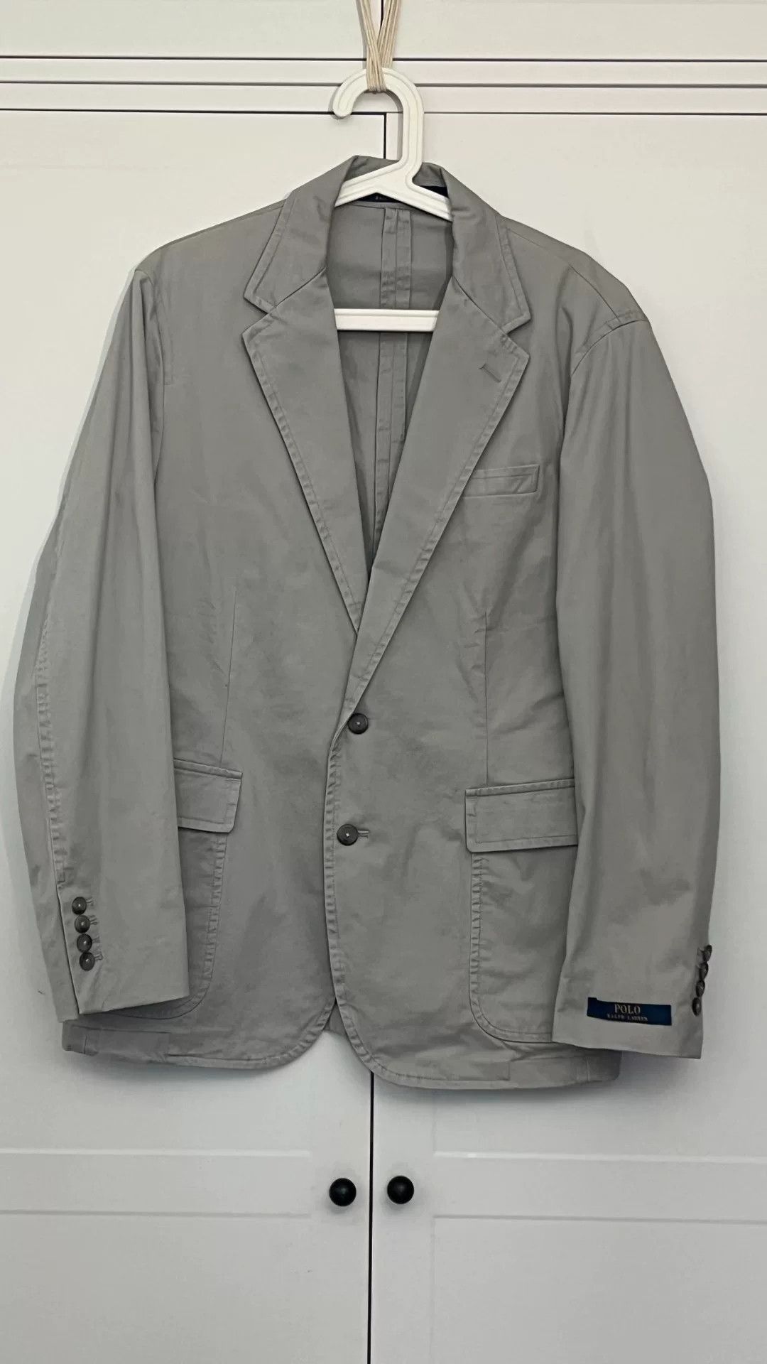 Ralph Lauren Ralph Lauren Light Gray Blazer Jacket Size US M / EU 48-50 / 2 - 1 Thumbnail
