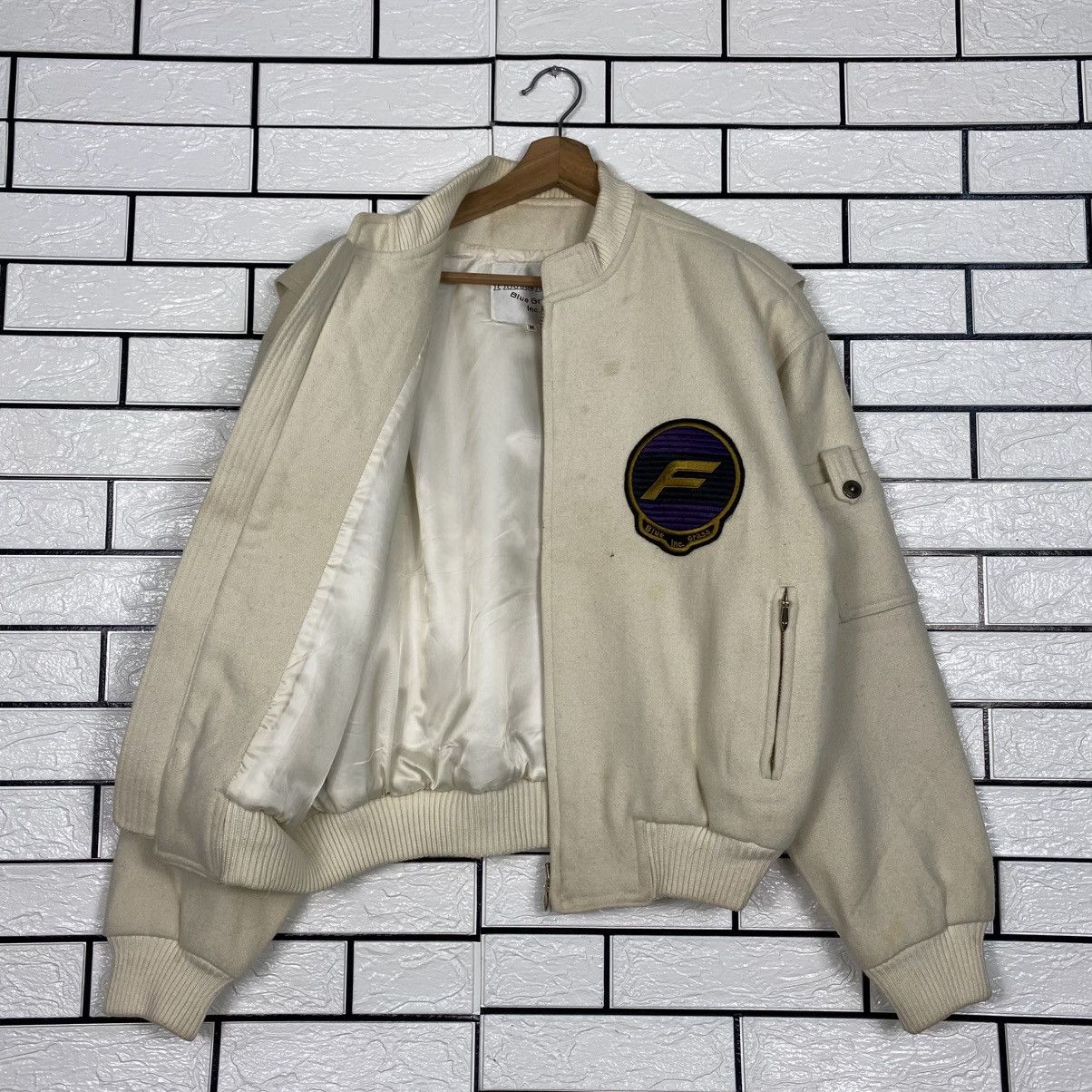 Japanese Brand 📌Vintage Wool Bomber Jacket Flint Lock Issey Miyake Size US M / EU 48-50 / 2 - 12 Thumbnail