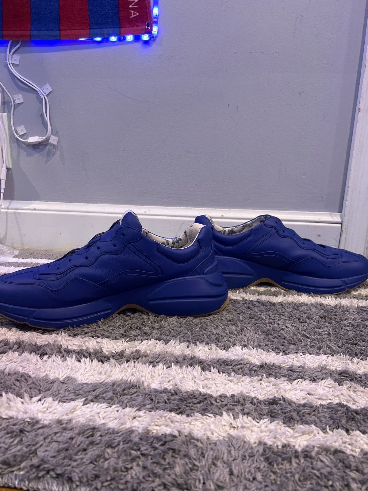 Gucci Gucci Rhyton NY Yankees Blue Size US 13 / EU 46 - 2 Thumbnail