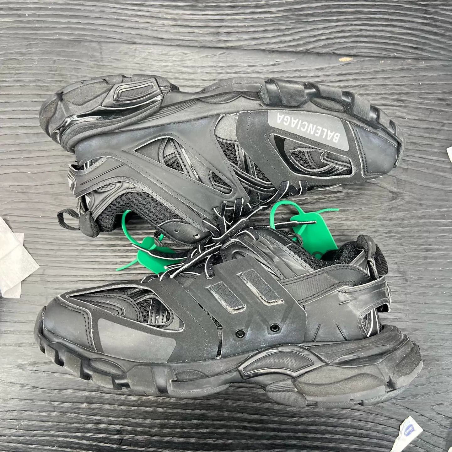 Balenciaga Balenciaga Track Women's Black 38 Original Box Like New Size US 7.5 / IT 37.5 - 2 Thumbnail