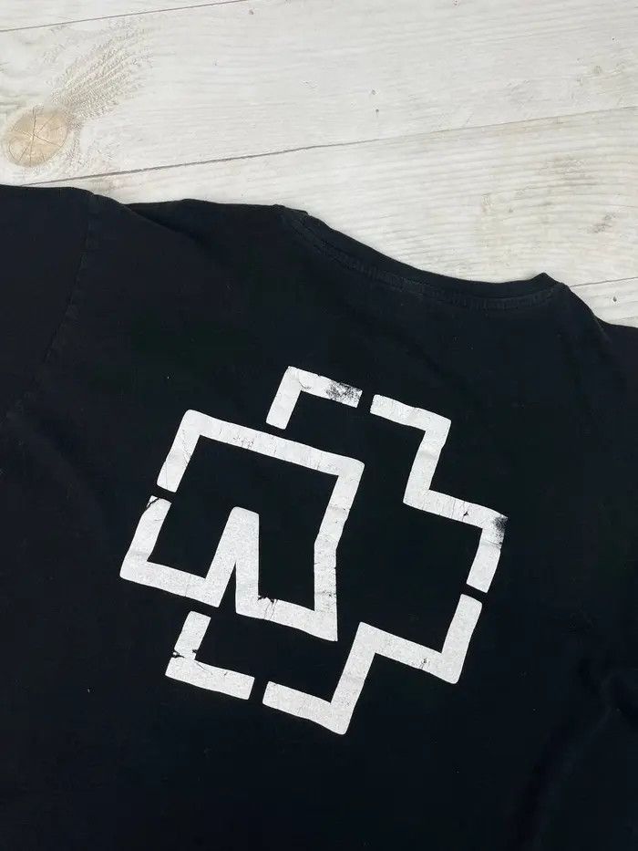 Vintage Vintage Rammstein T-Shirt Metal Rock Band Y2K Size US XXL / EU 58 / 5 - 8 Thumbnail