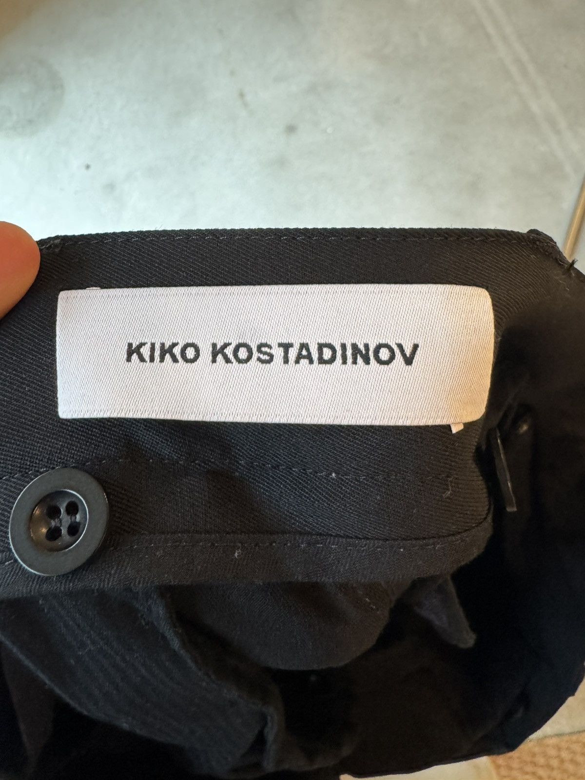 Kiko Kostadinov Kiko Bendix Tailored Wool Pants Size US 32 / EU 48 - 10 Thumbnail