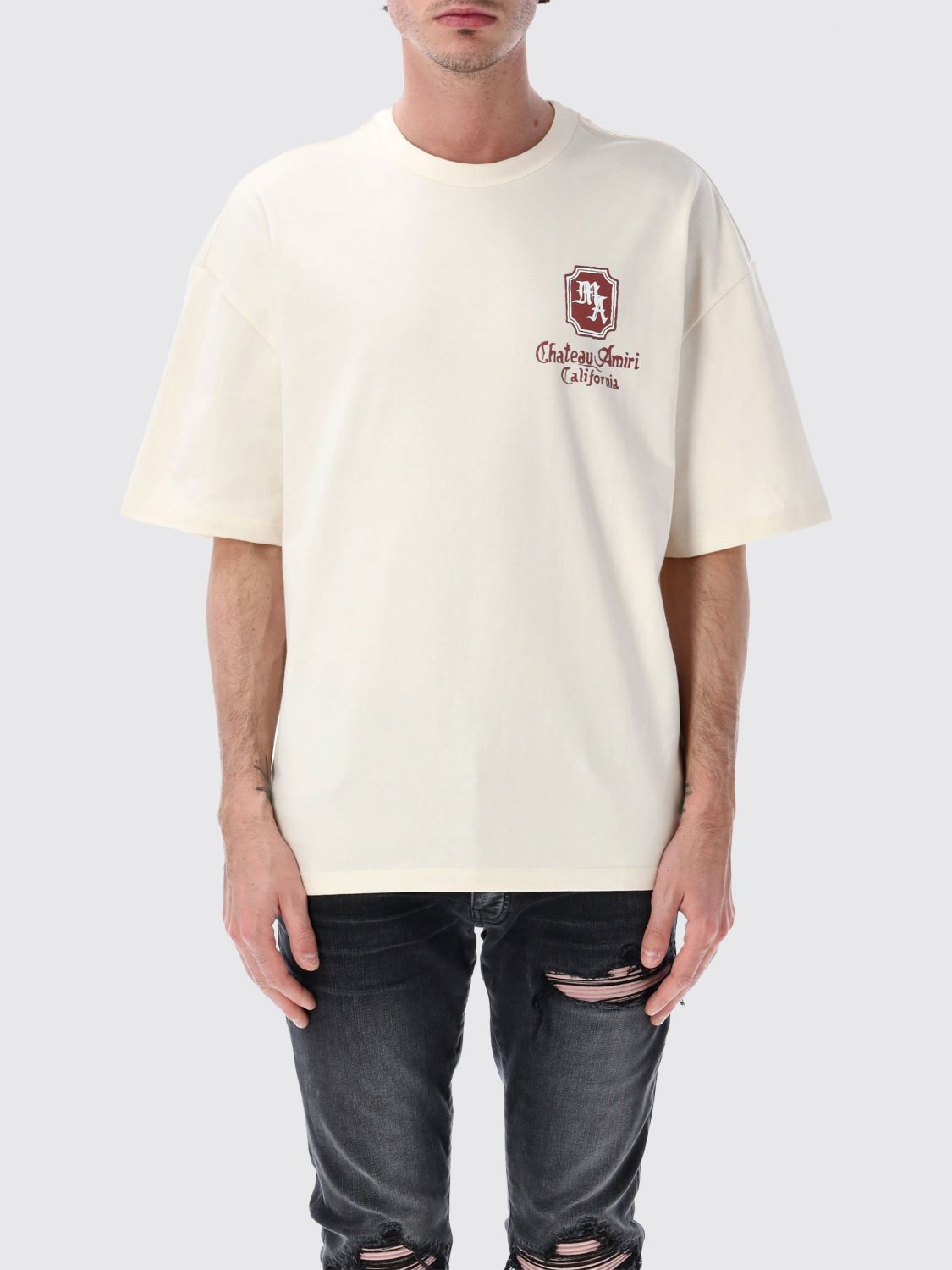 Amiri Amiri T-Shirt Men White Size US L / EU 52-54 / 3 - 1 Thumbnail