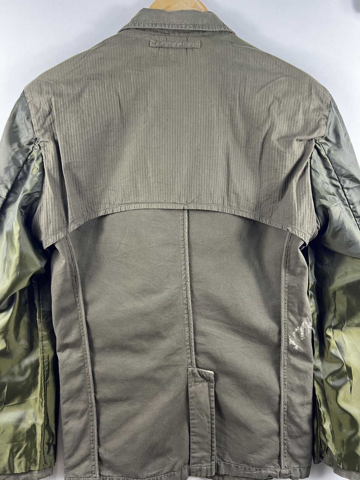 Prada ⚡️VTG PRADA MIDWEIGHT COTTON DUCK CANVAS BLAZER JACKET - 48 Size US M / EU 48-50 / 2 - 12 Thumbnail