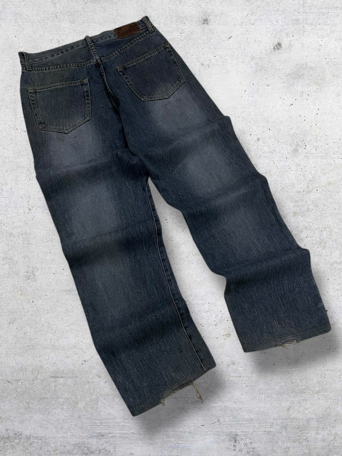 Hysteric Glamour VINTAGE IN THE ATTIC JAPAN DESIGNER 90S POEM PUNK DENIM Size US 30 / EU 46 - 10 Thumbnail