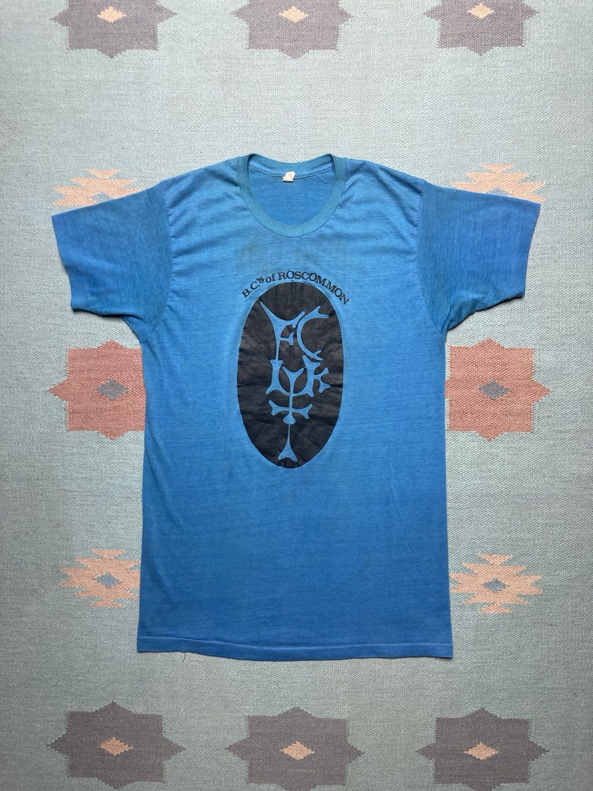 Fruit Of The Loom × Vintage Vtg 70s t shirt BC’s Roscommon Michigan pizza restaurant XL Size US XL / EU 56 / 4 - 1 Thumbnail