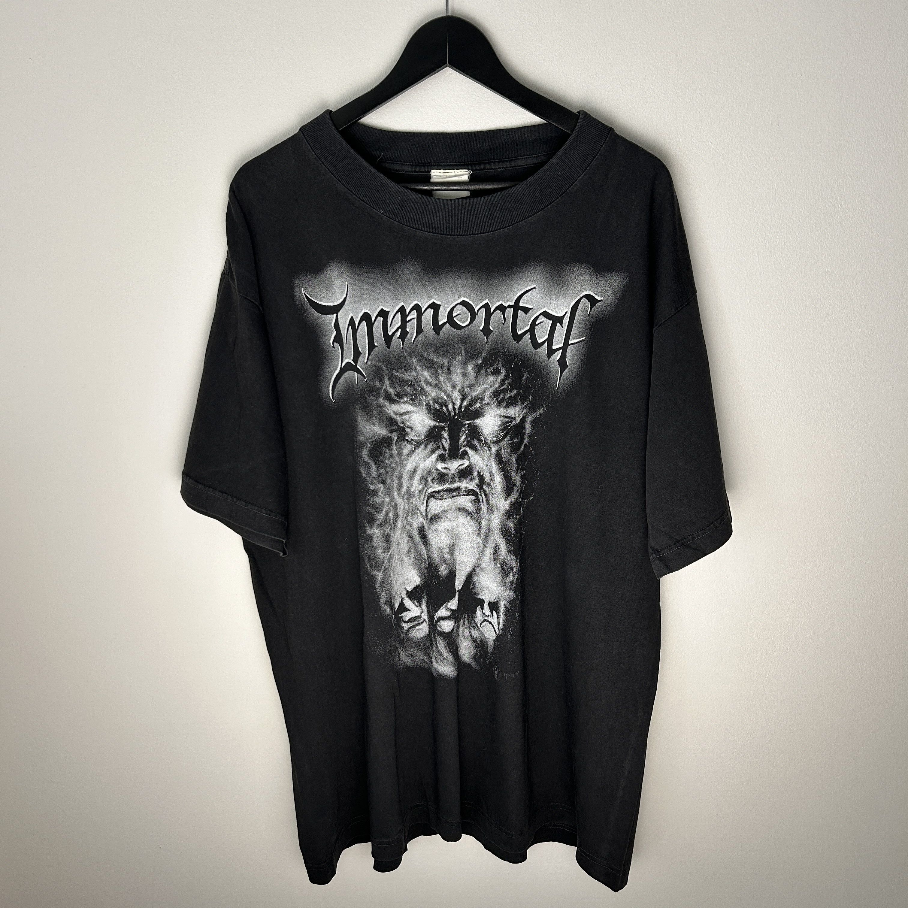 Band Tees Vintage Immortal Unholy Forces Of Evil 90’s Band T-shirt Size US XXL / EU 58 / 5 - 1 Thumbnail