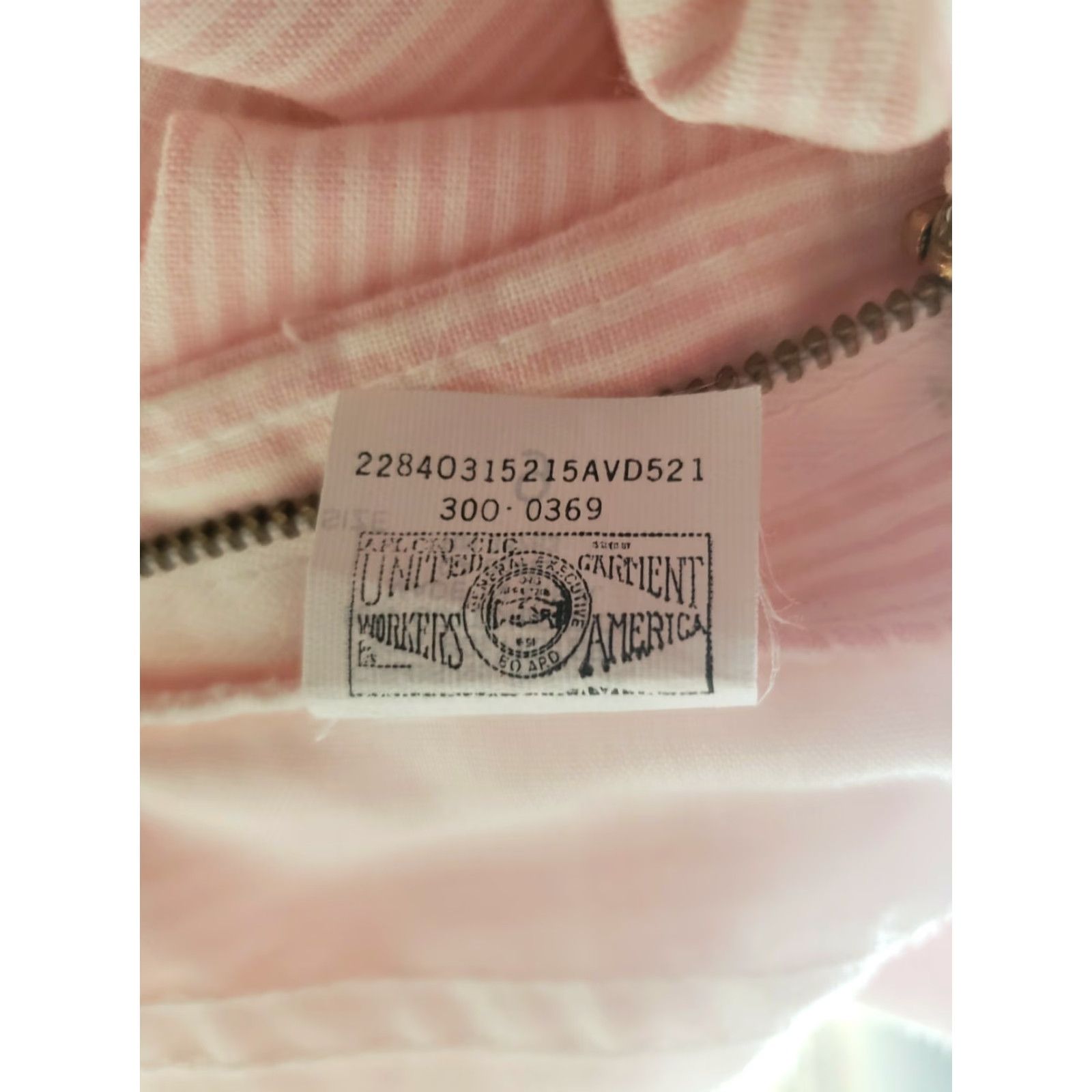 Lee VINTAGE Lee Pink/White Women's High Waisted Striped Jeans-Size 9 Size 30" / US 8 / IT 44 - 8 Thumbnail