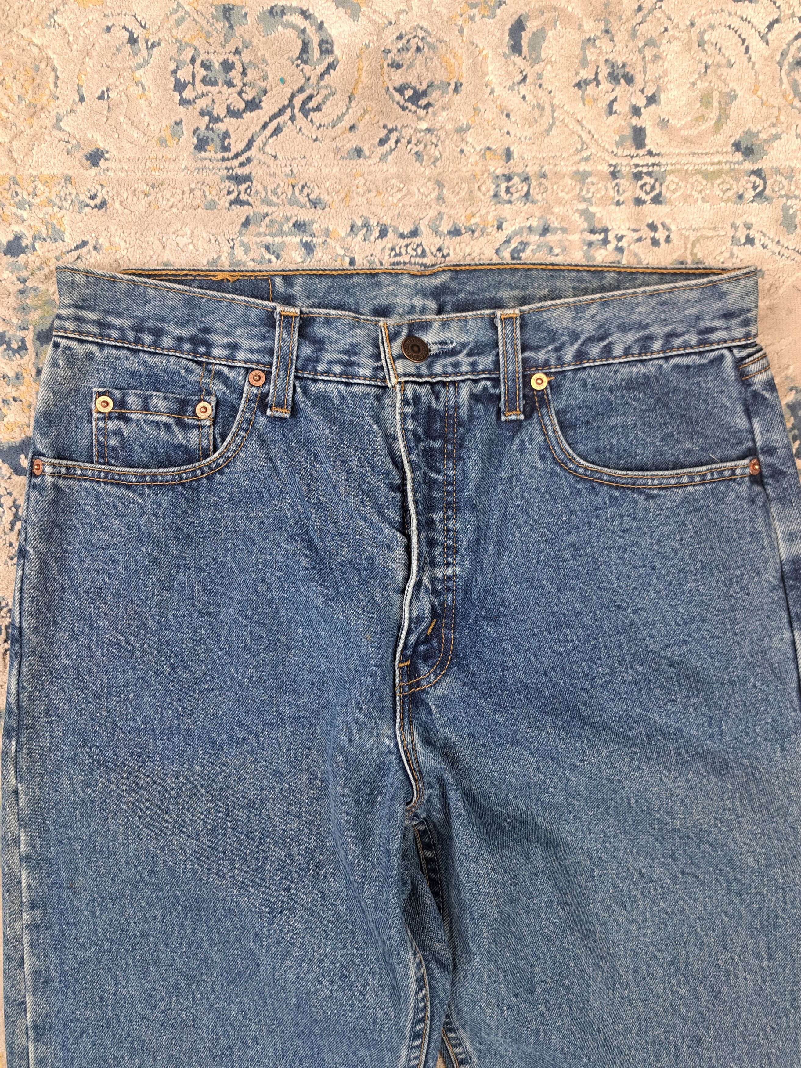 Levi's Vintage 1997 Levis 615 02 Orange Tab Denim Jeans Size US 33 - 5 Thumbnail