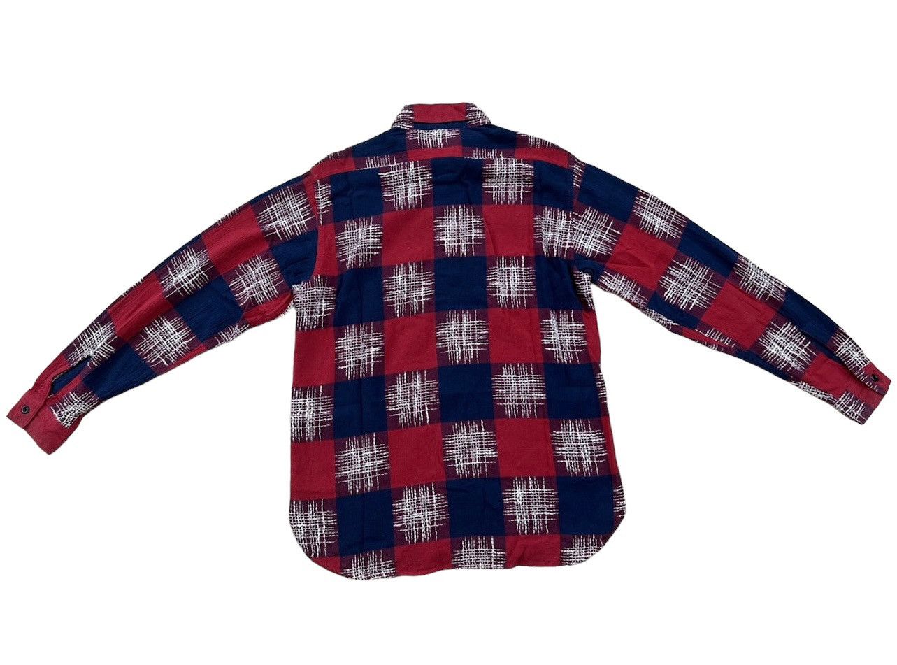 Sugar Cane Sugar Cane Double Pocket Plaid Zig Zag Flannel Shirt Size US M / EU 48-50 / 2 - 2 Thumbnail