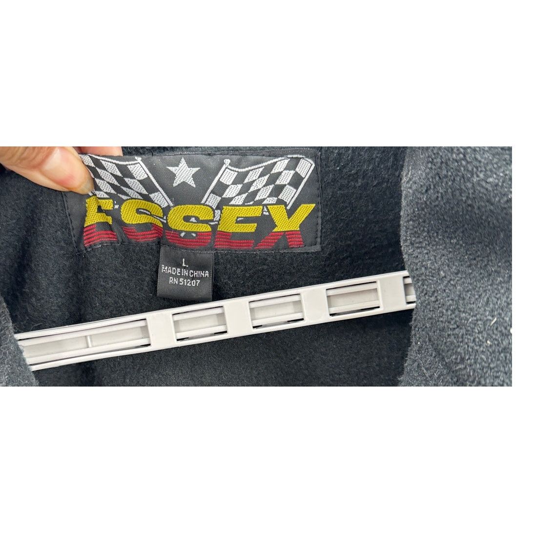 Other Essex Nascar fleece Jacket Black Size L Vintage race car Size US L / EU 52-54 / 3 - 4 Thumbnail
