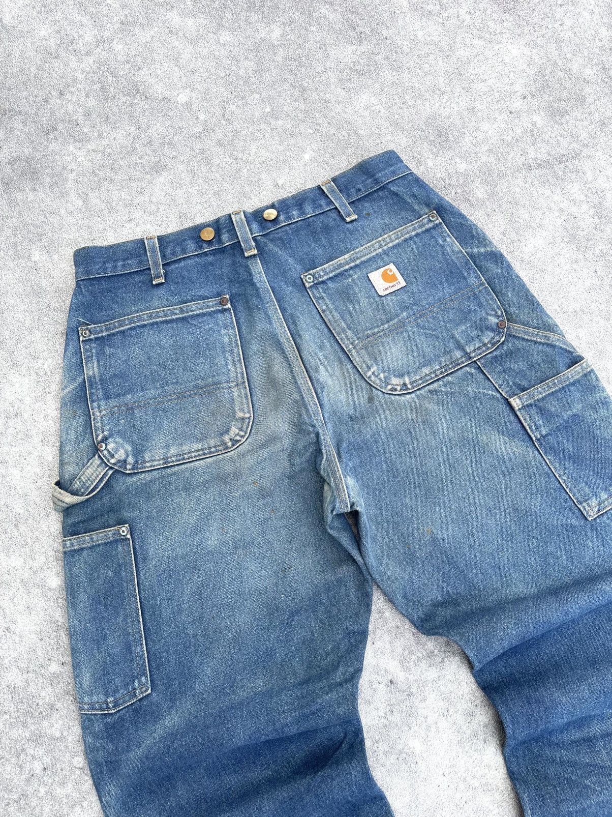 Carhartt Vintage Carhartt Doublenee Pants B07 DNM Size US 34 / EU 50 - 5 Thumbnail