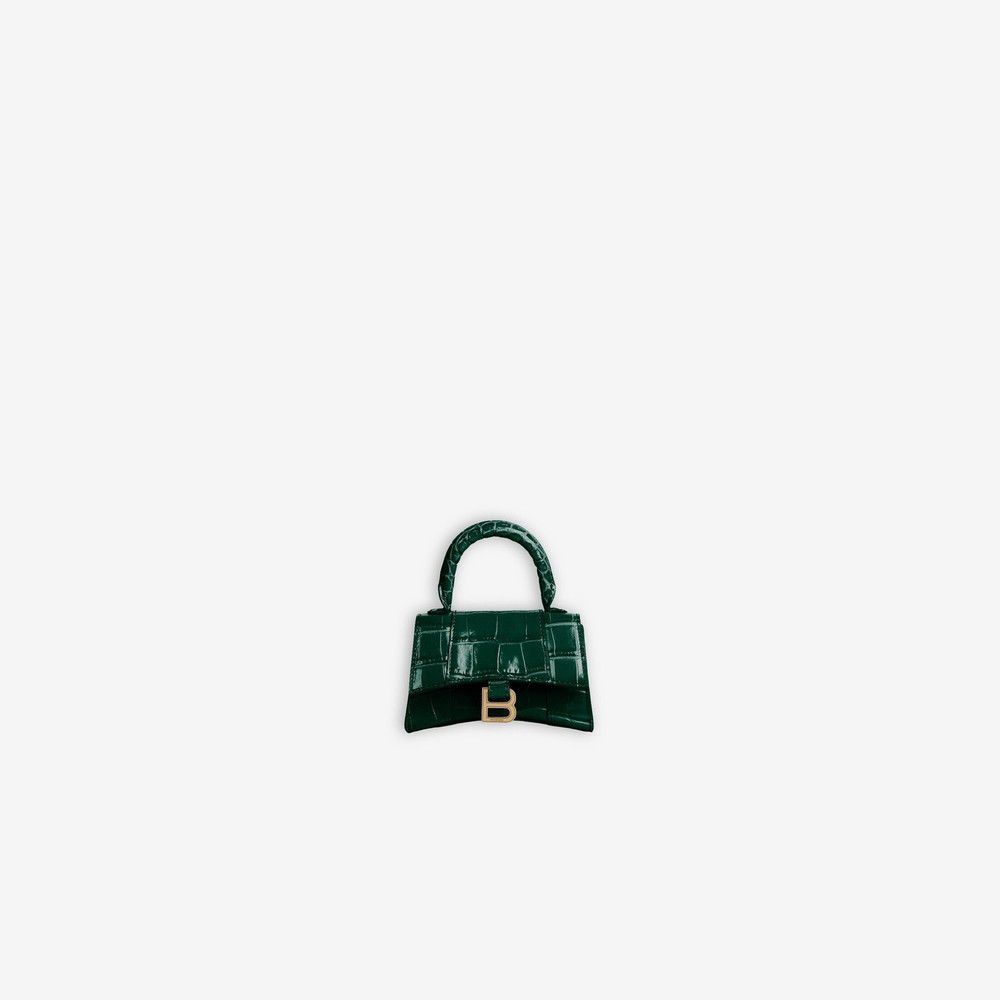 oc11z1125 Size: OS / Hourglass Mini Handbag in Green