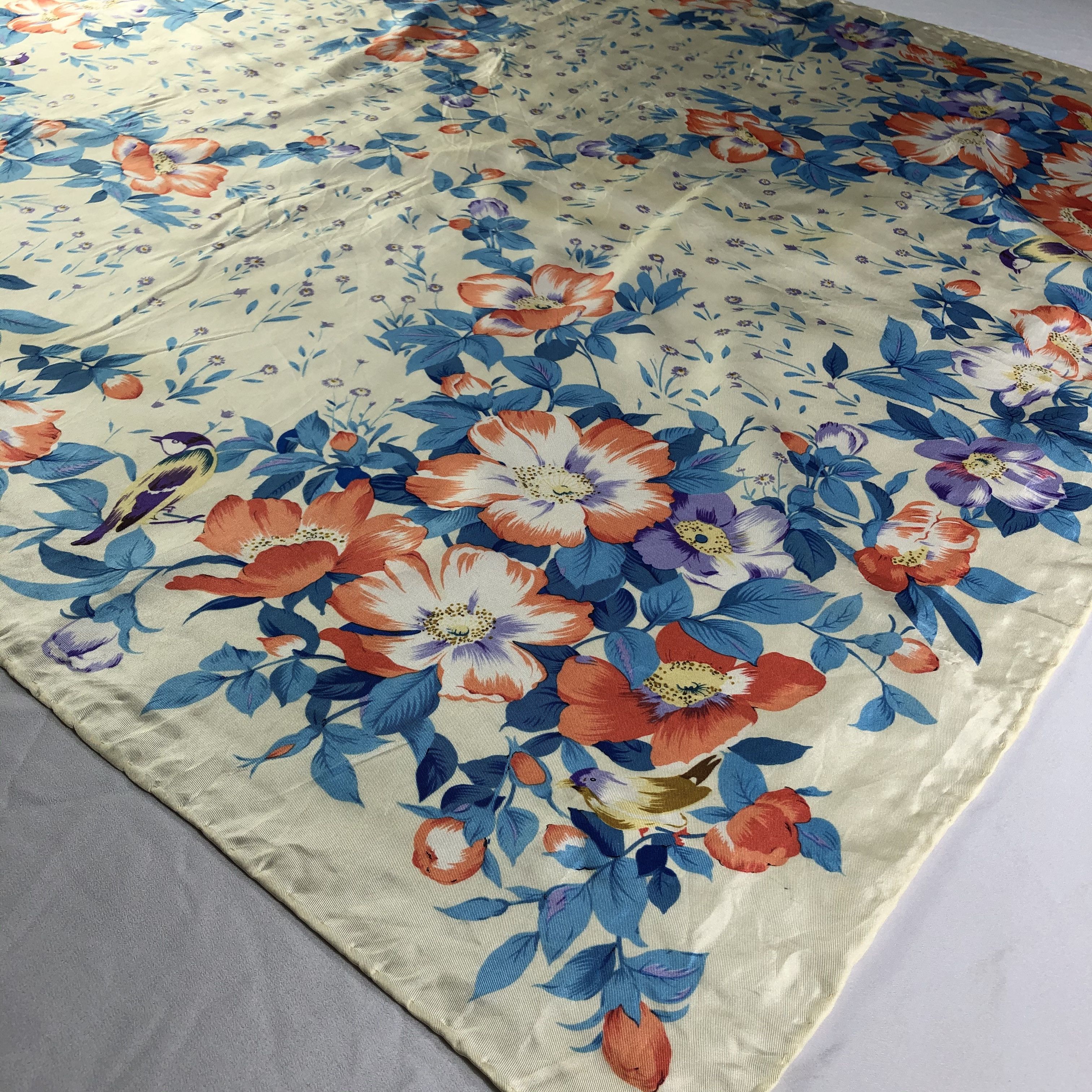 Vintage Vintage Jean Patou Silk Scarf Size ONE SIZE - 4 Thumbnail