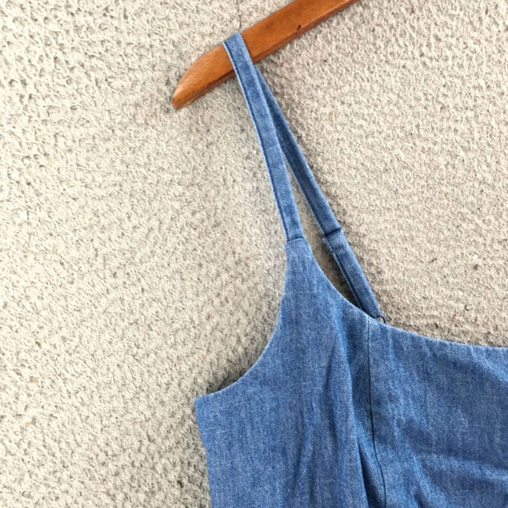 Old Navy Old Navy Dress Womens Large Tall Fit & Flare Smocked Sleeveless Cotton Blue NEW Size L / US 10 / IT 46 - 4 Thumbnail