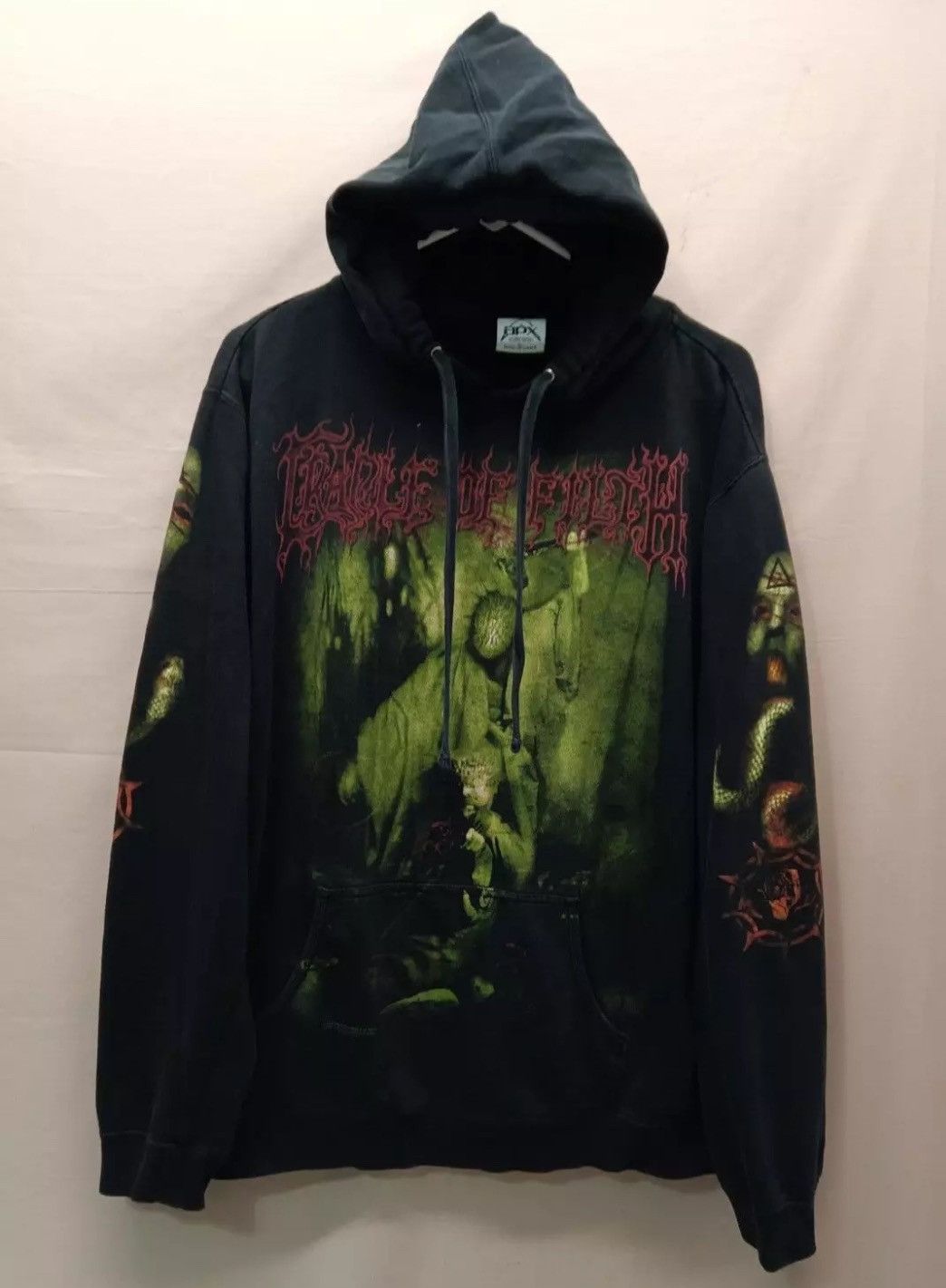Vintage Cradle of Filth 2000s Band Hoodie